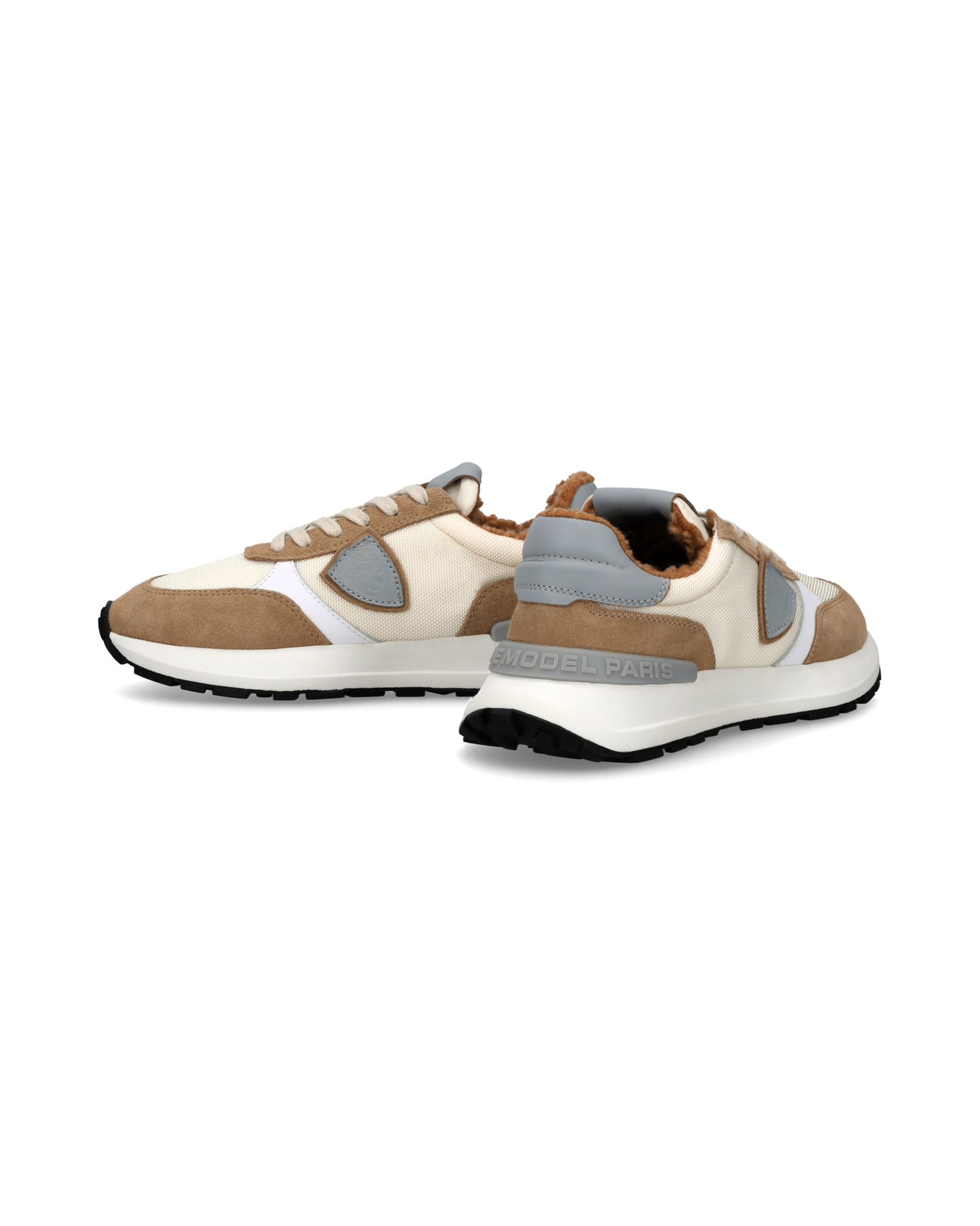 Sneakers Antibes Women, Sand White Grey