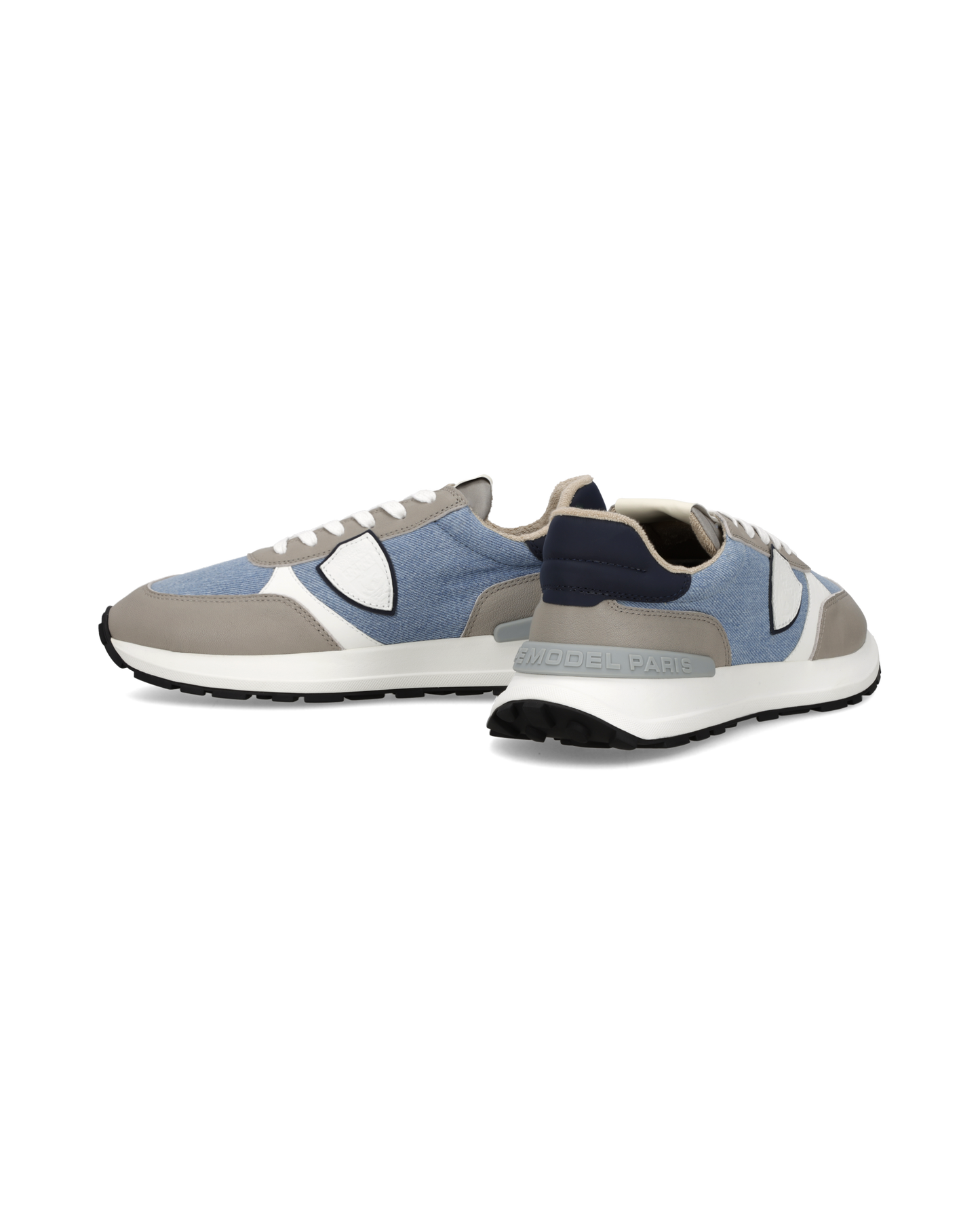 Sneakers Antibes Men, Light Blue Grey