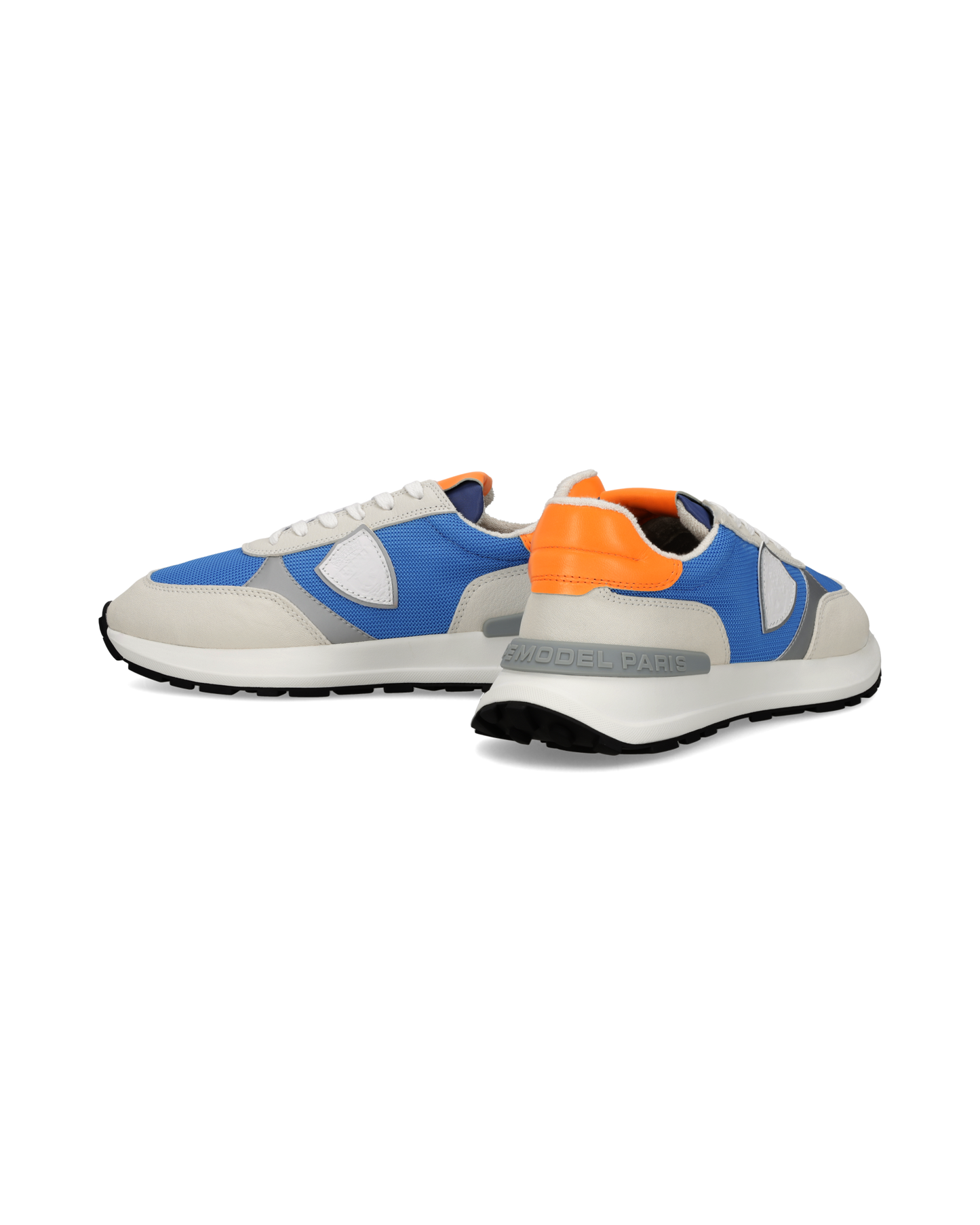 Sneakers Antibes Men, Blue Grey Orange