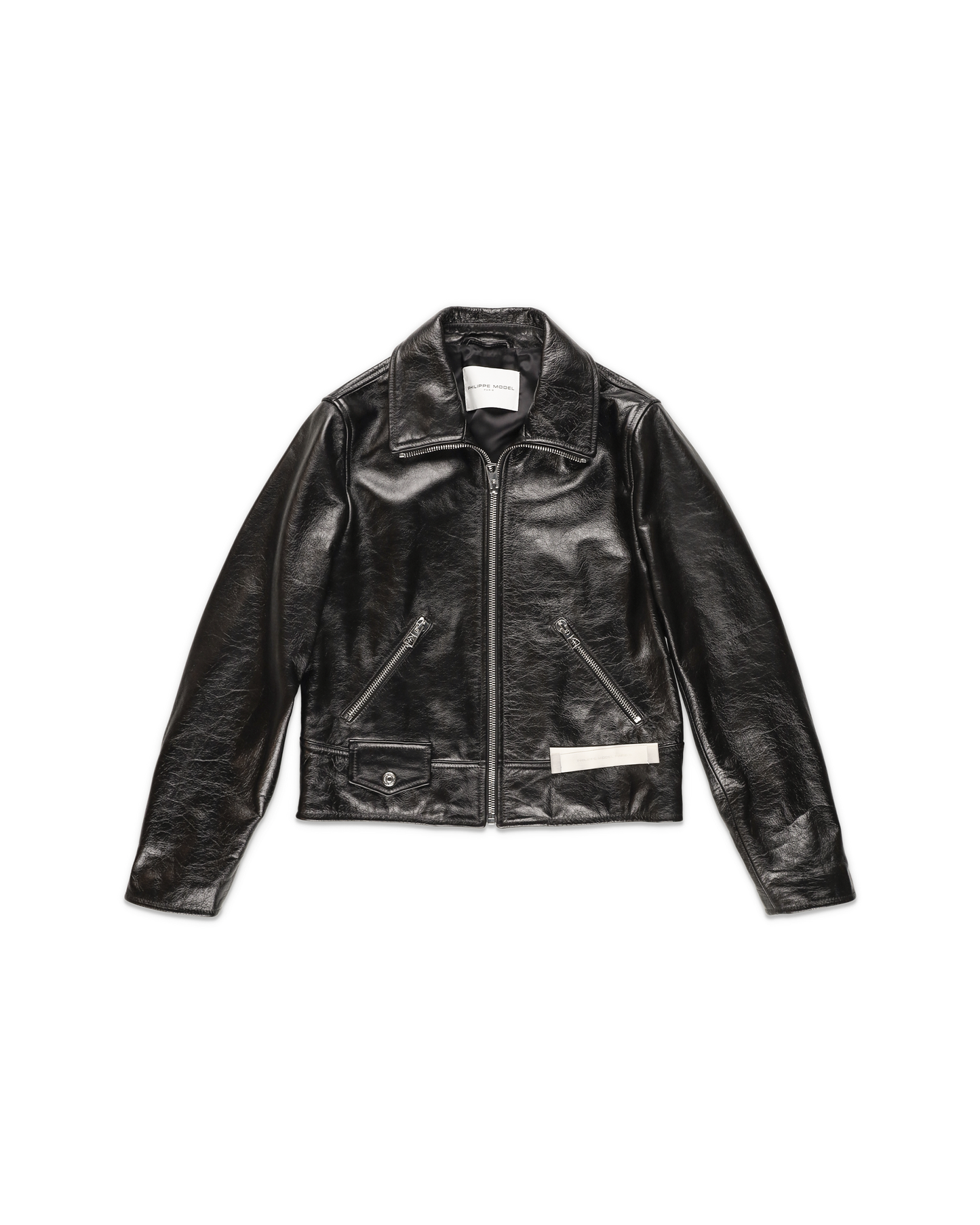 Men's Black Biker Jacket