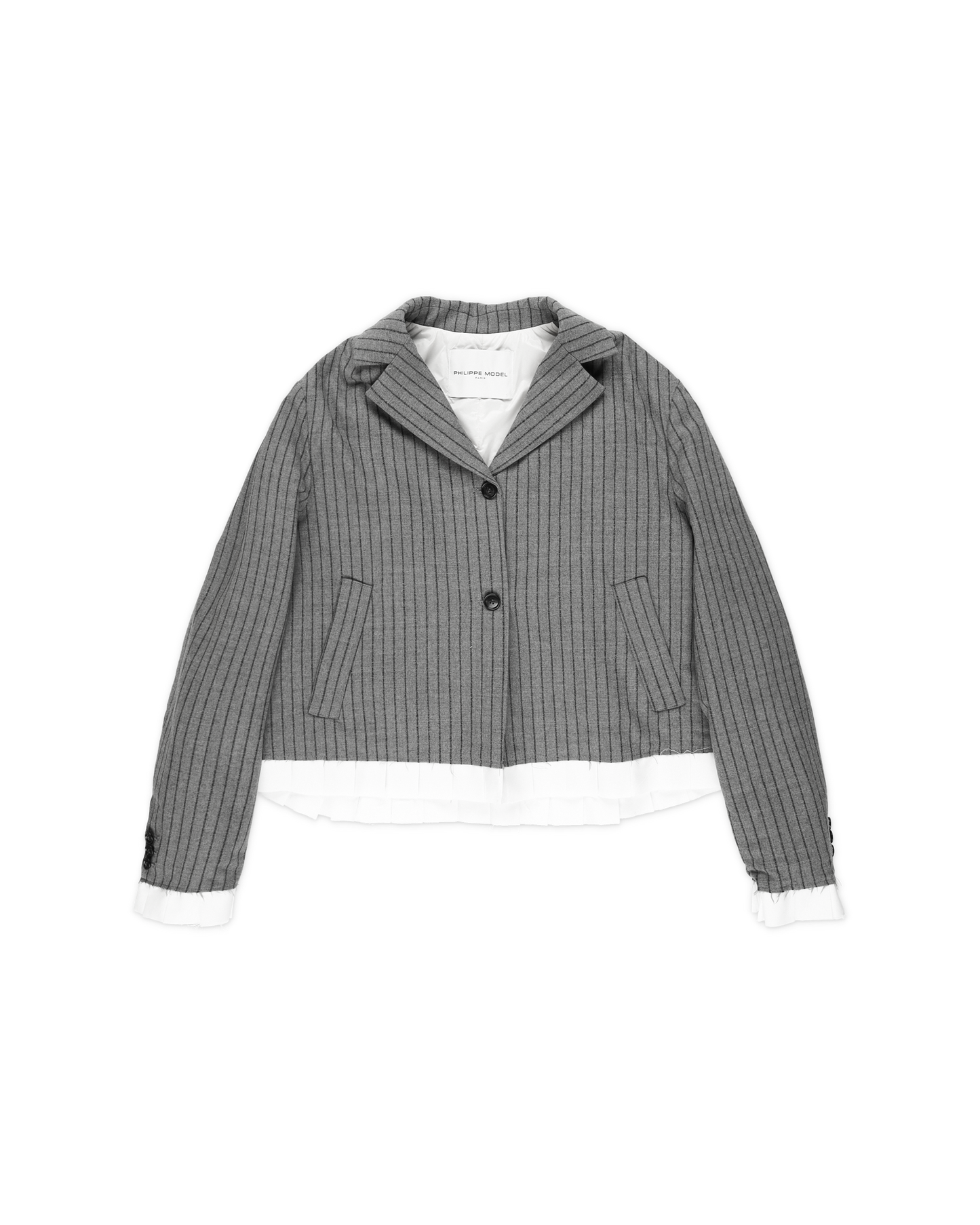 Women's Grey Padded Jacket