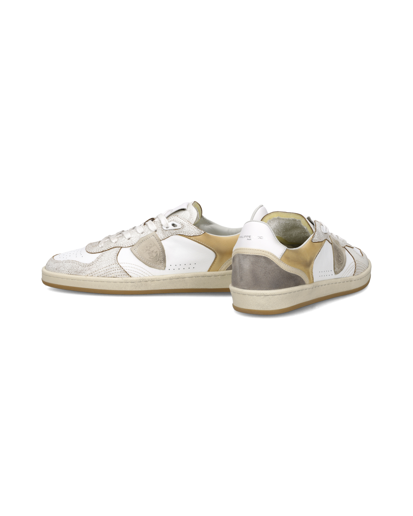 Sneakers Pgal Men, White Beige