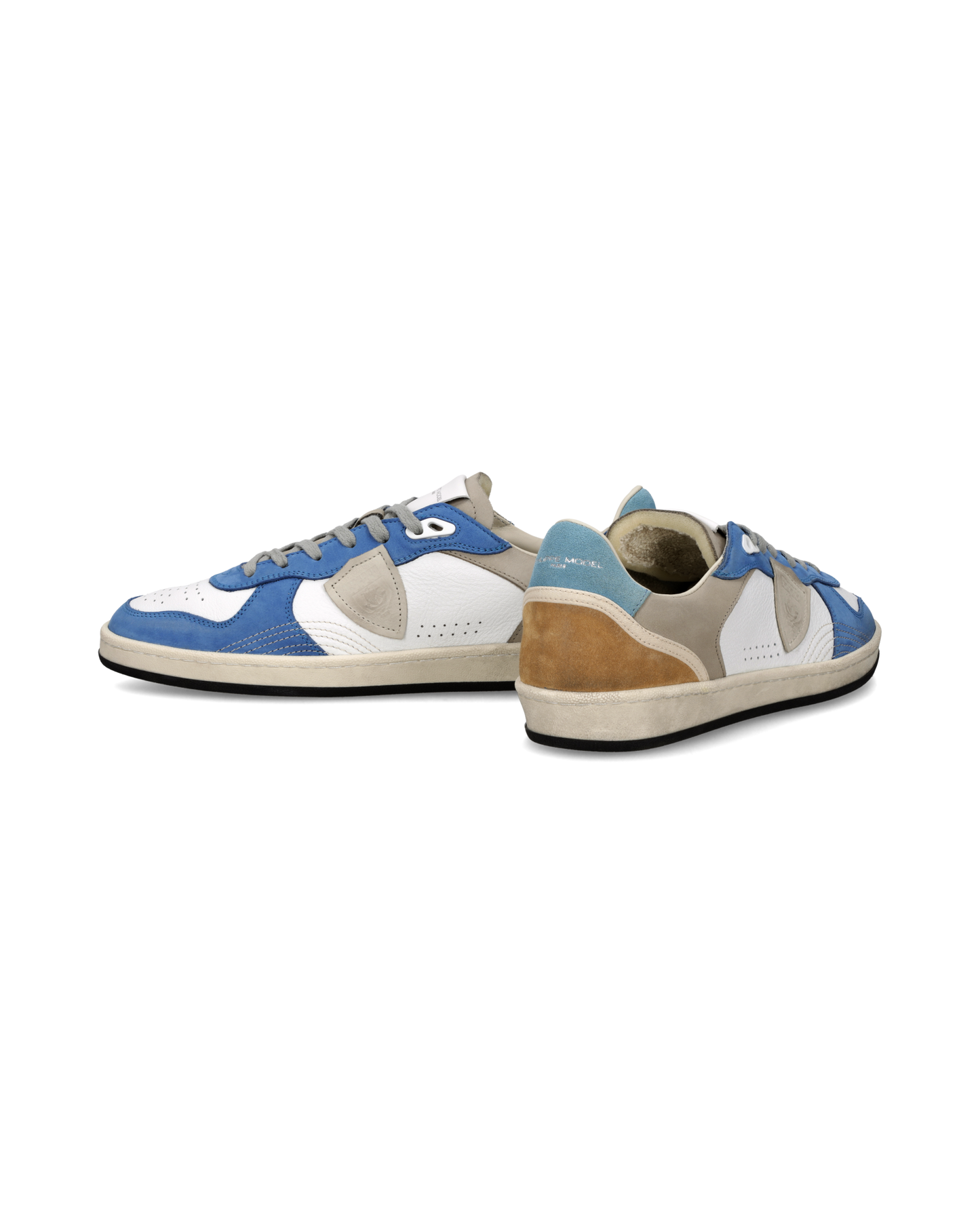 Sneakers Pgal Men, White Blue