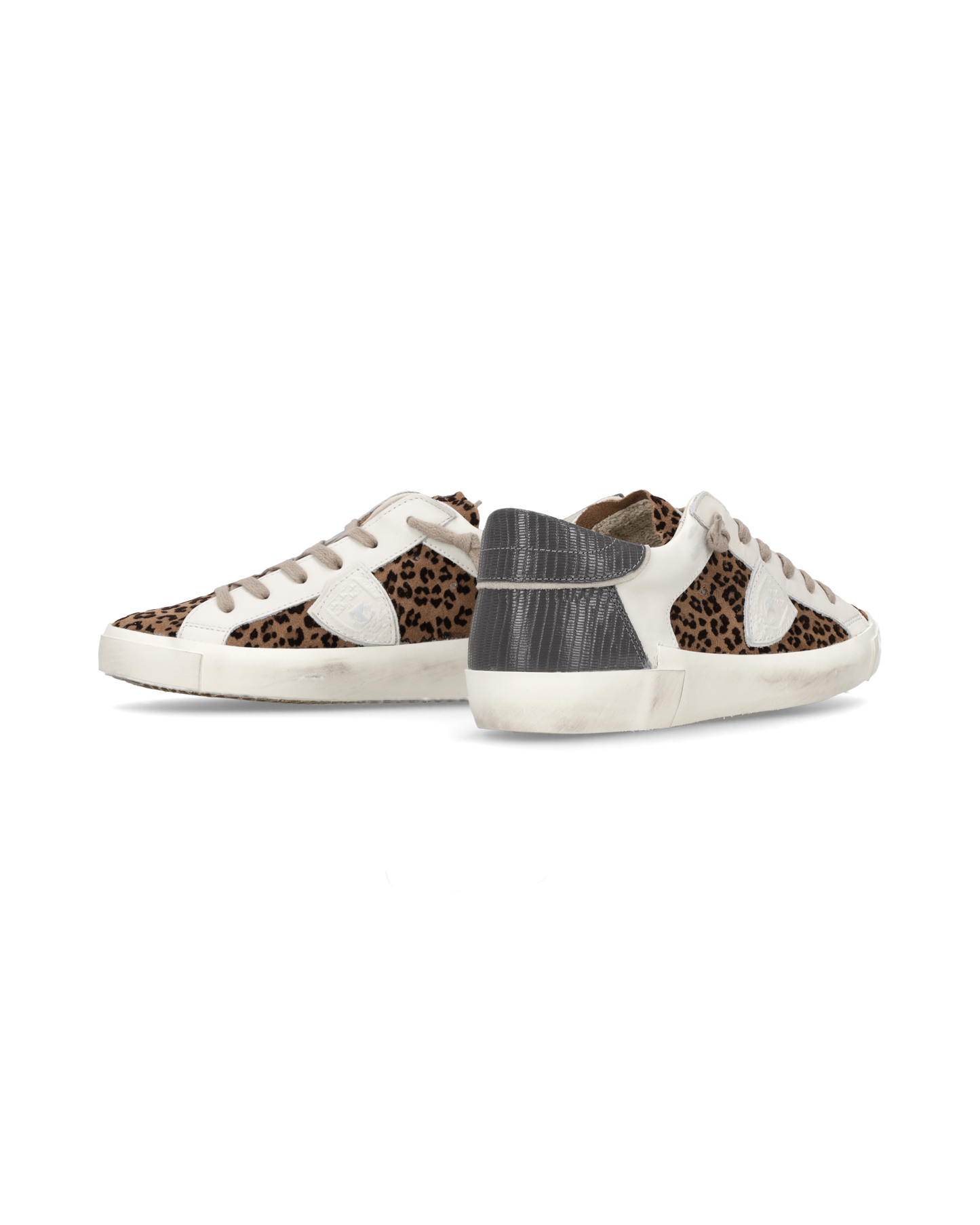 Sneakers Prsx Women, White Grey Animal-Print