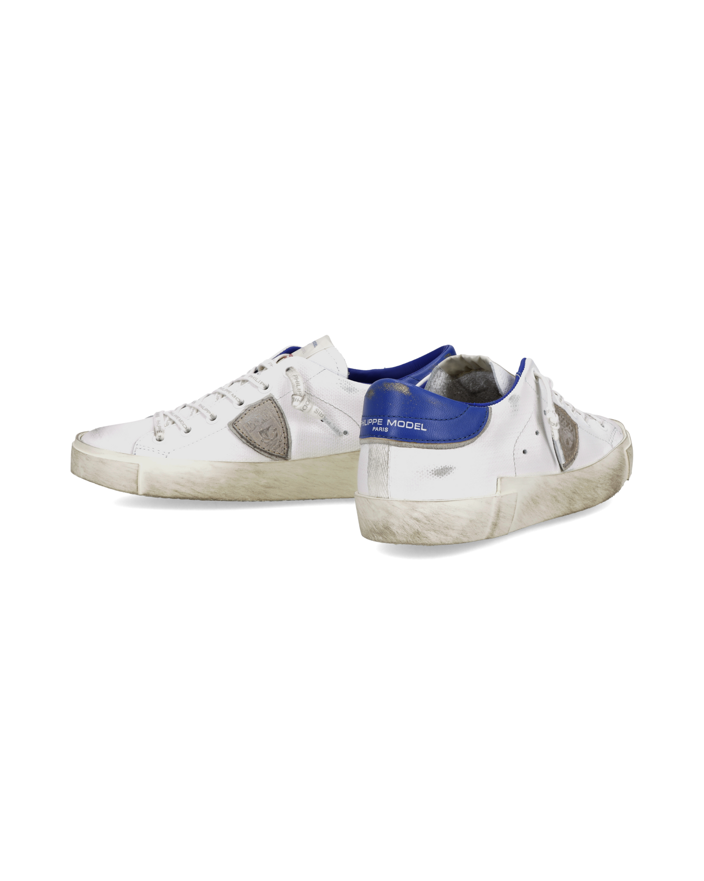 Sneakers Prsx Women with drapeau label, White Bluette
