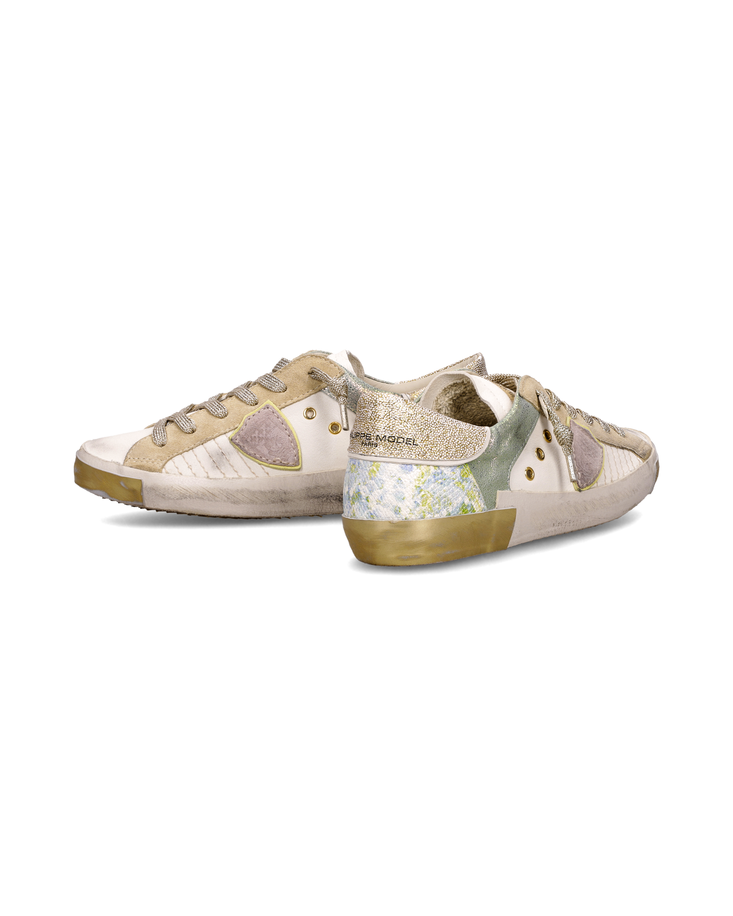 Sneakers Prsx Tennis Women, White Pink Gold