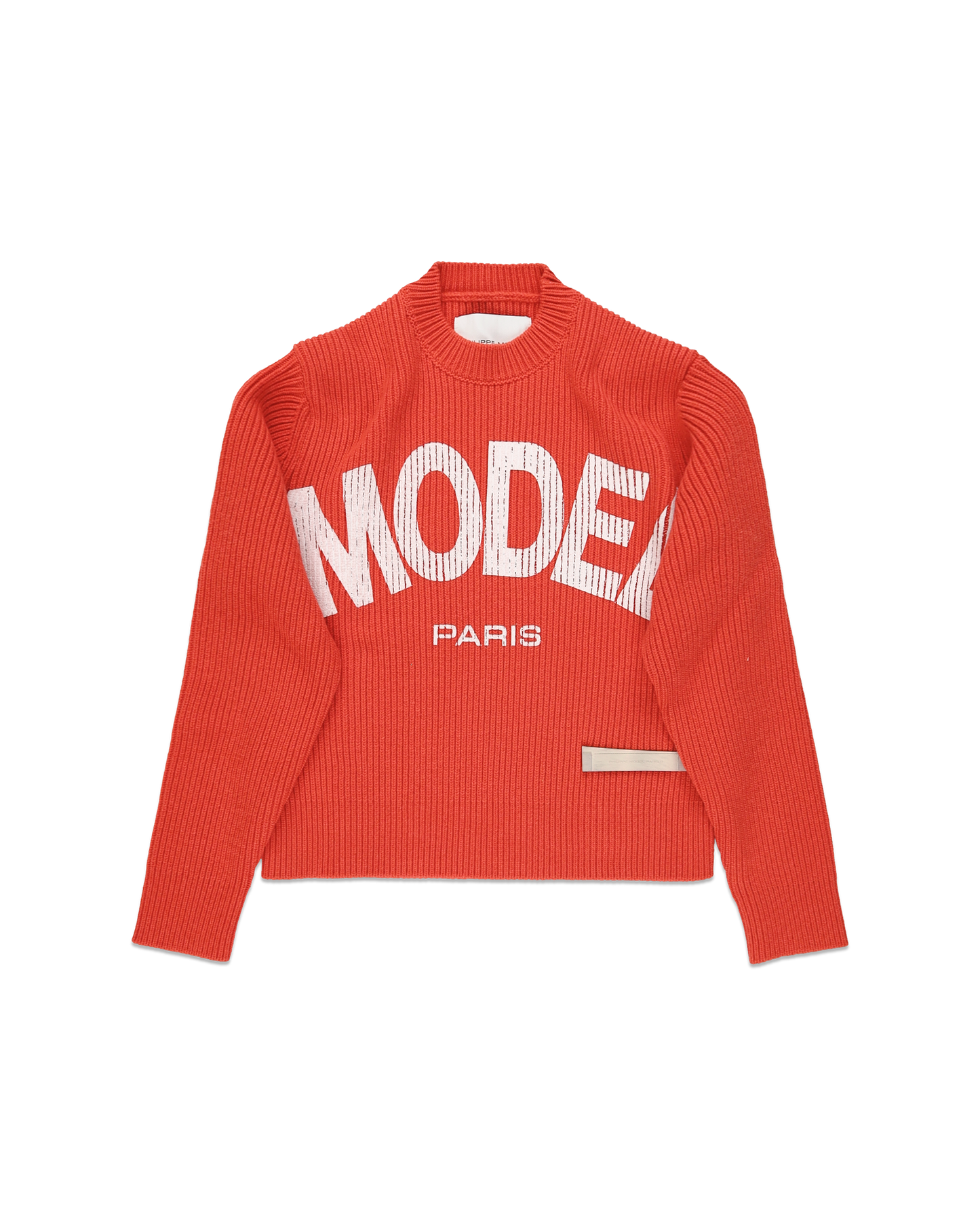 Women's Red Crewneck Jumper