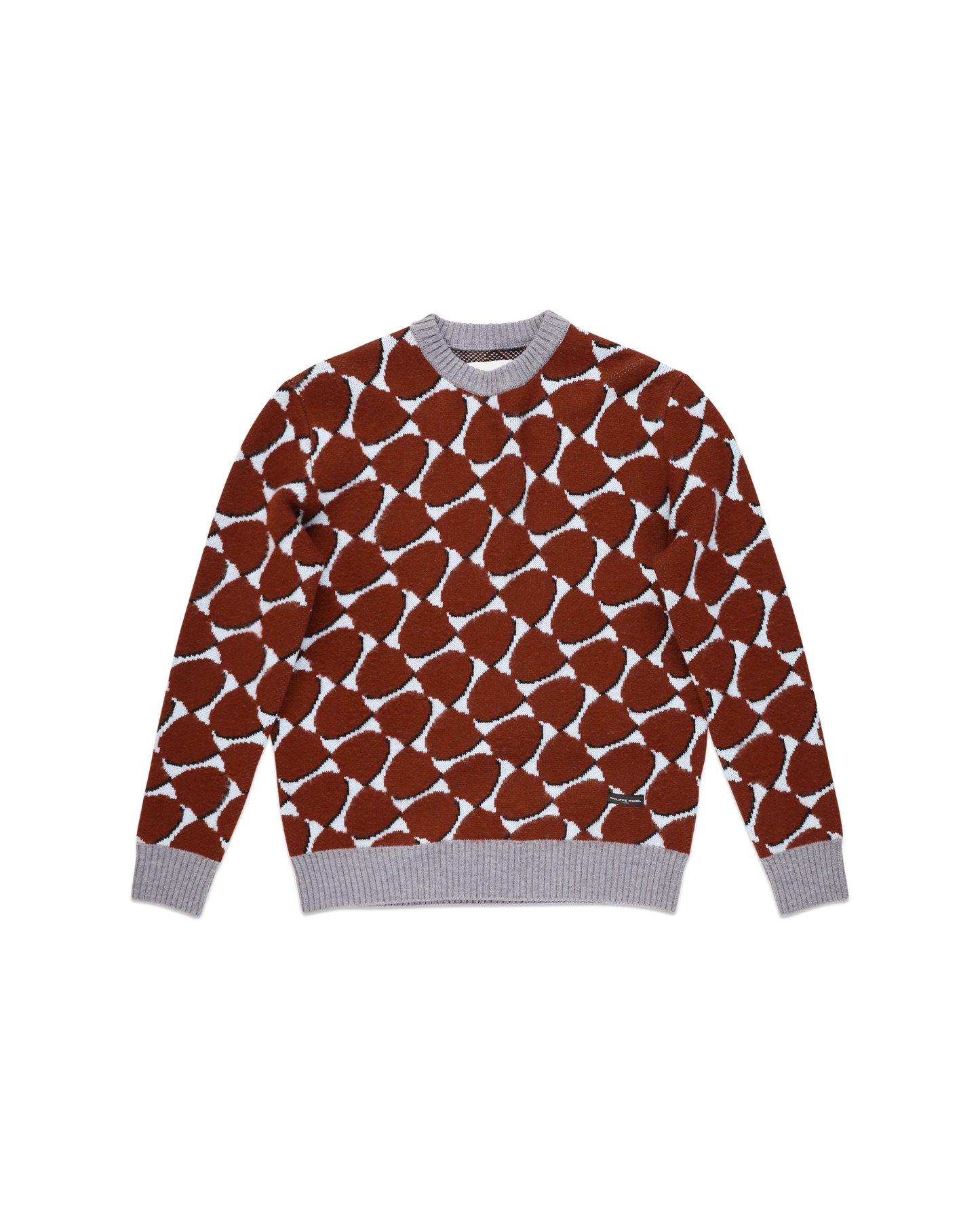 Men's Rust Crewneck Jumper