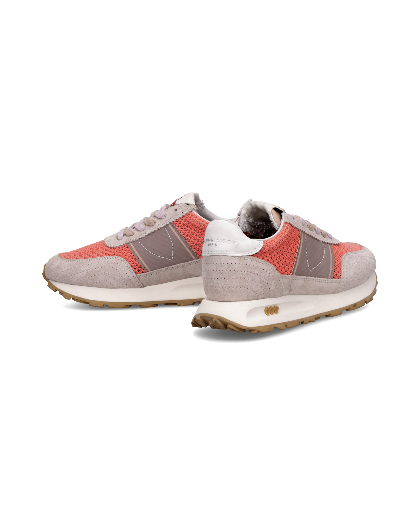 Sneakers Tour Running Women, Beige Coral