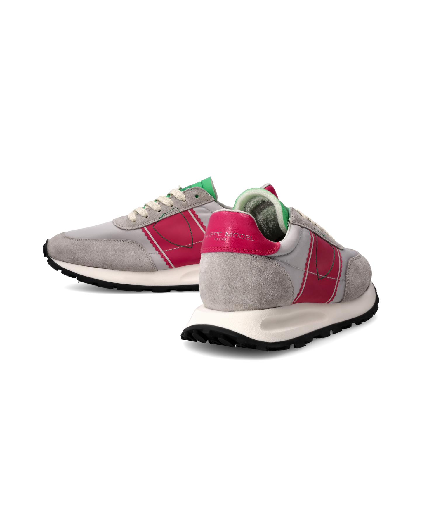 Sneakers Tour Running Women, Grey Fuchsia