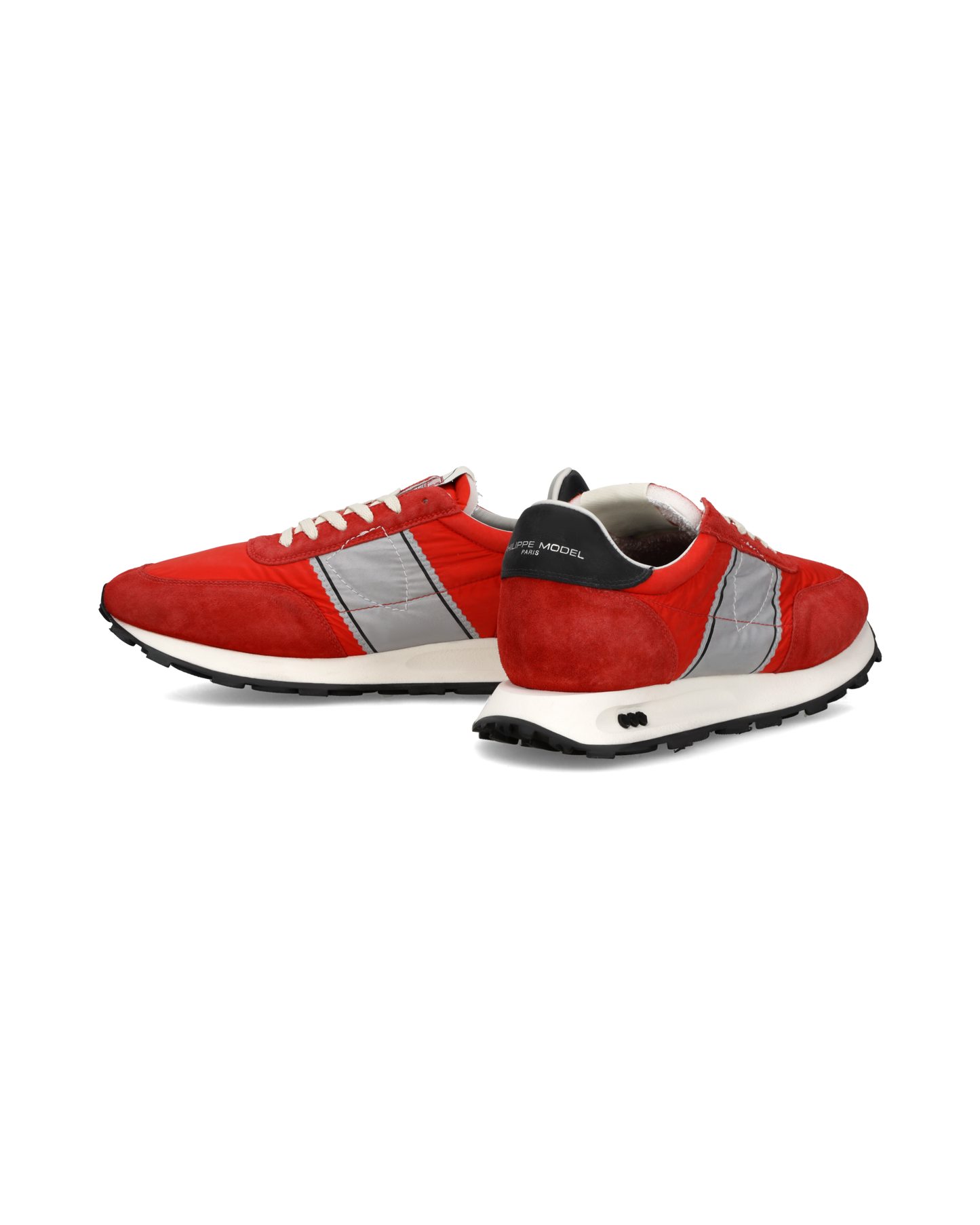 Sneakers Tour Running Men, Red Grey
