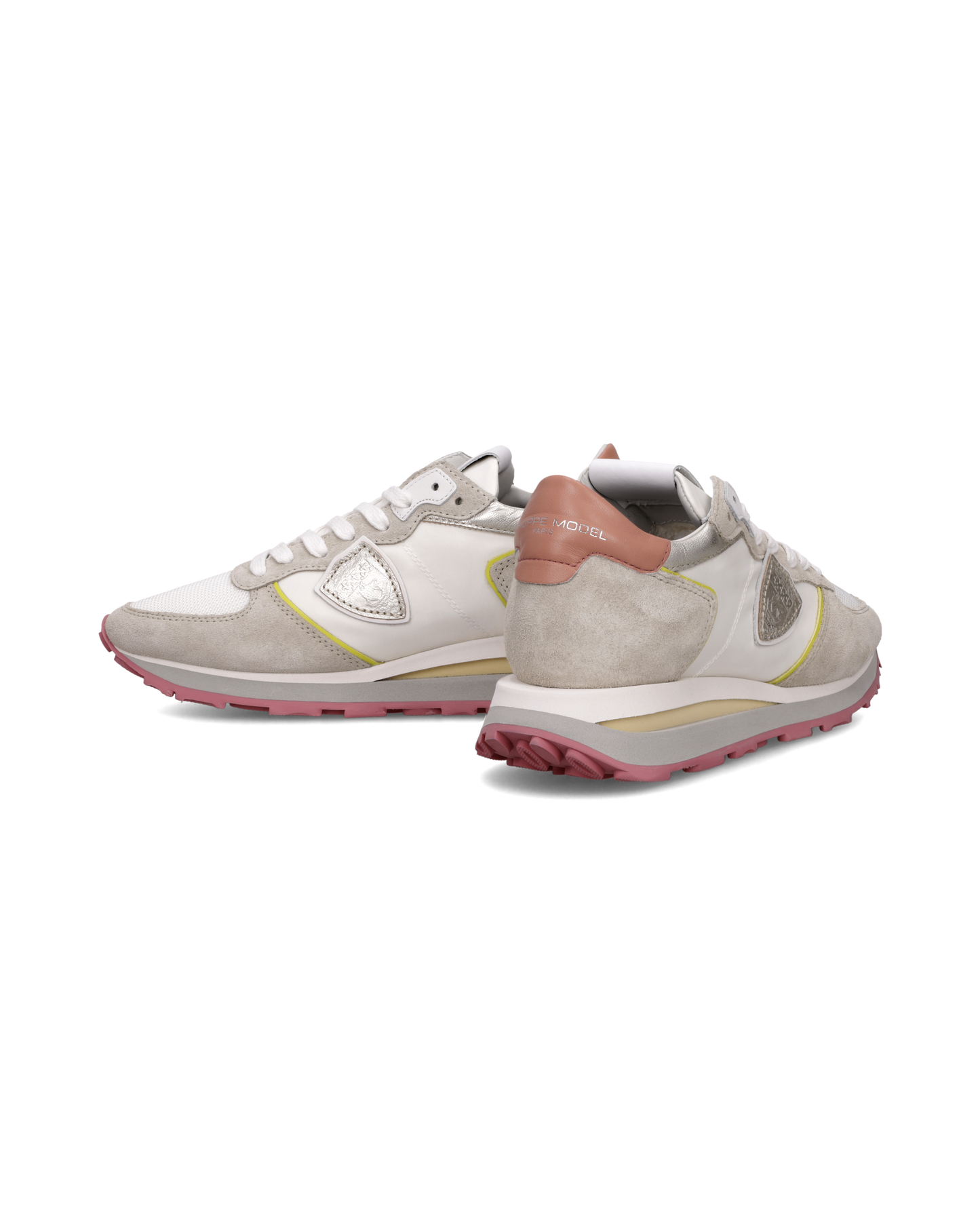 Sneakers Tropez Haute Running Women, White Pink