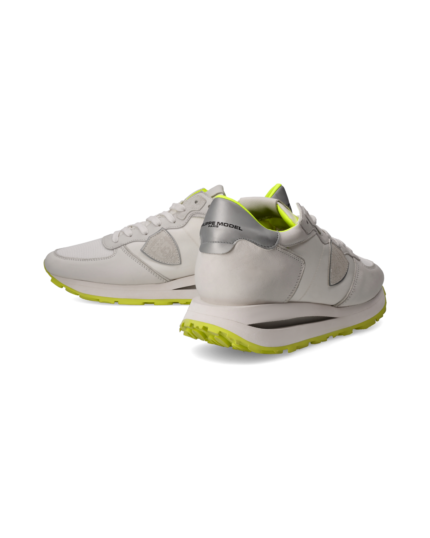 Sneakers Tropez Haute Running Men, White Yellow