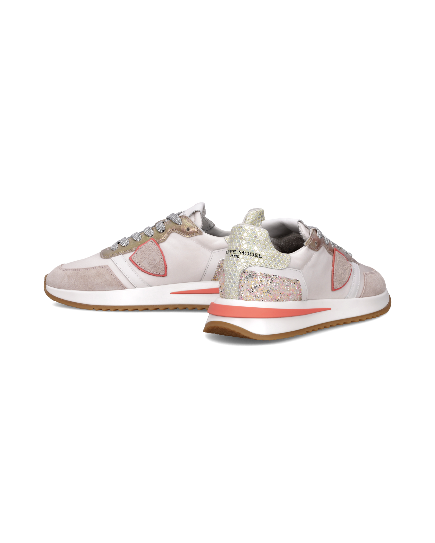 Sneakers Tropez 2.1 Running Women with animal print spoiler, Pink