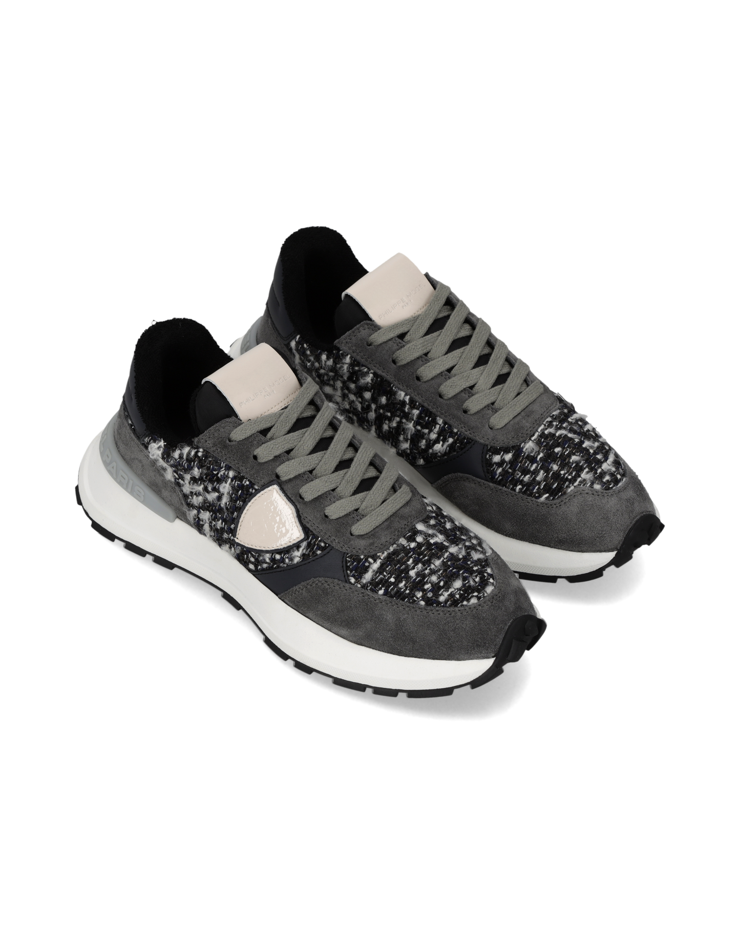 Sneakers Antibes Women, Black Grey