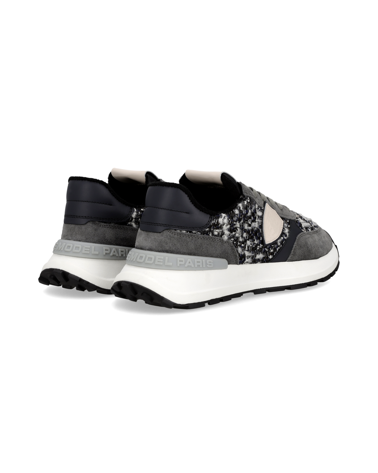 Sneakers Antibes Women, Black Grey