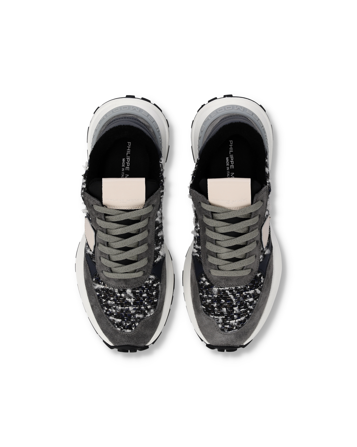 Sneakers Antibes Women, Black Grey