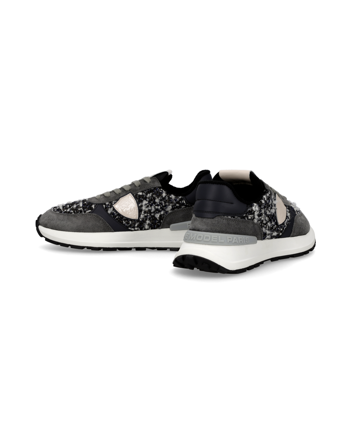 Sneakers Antibes Women, Black Grey