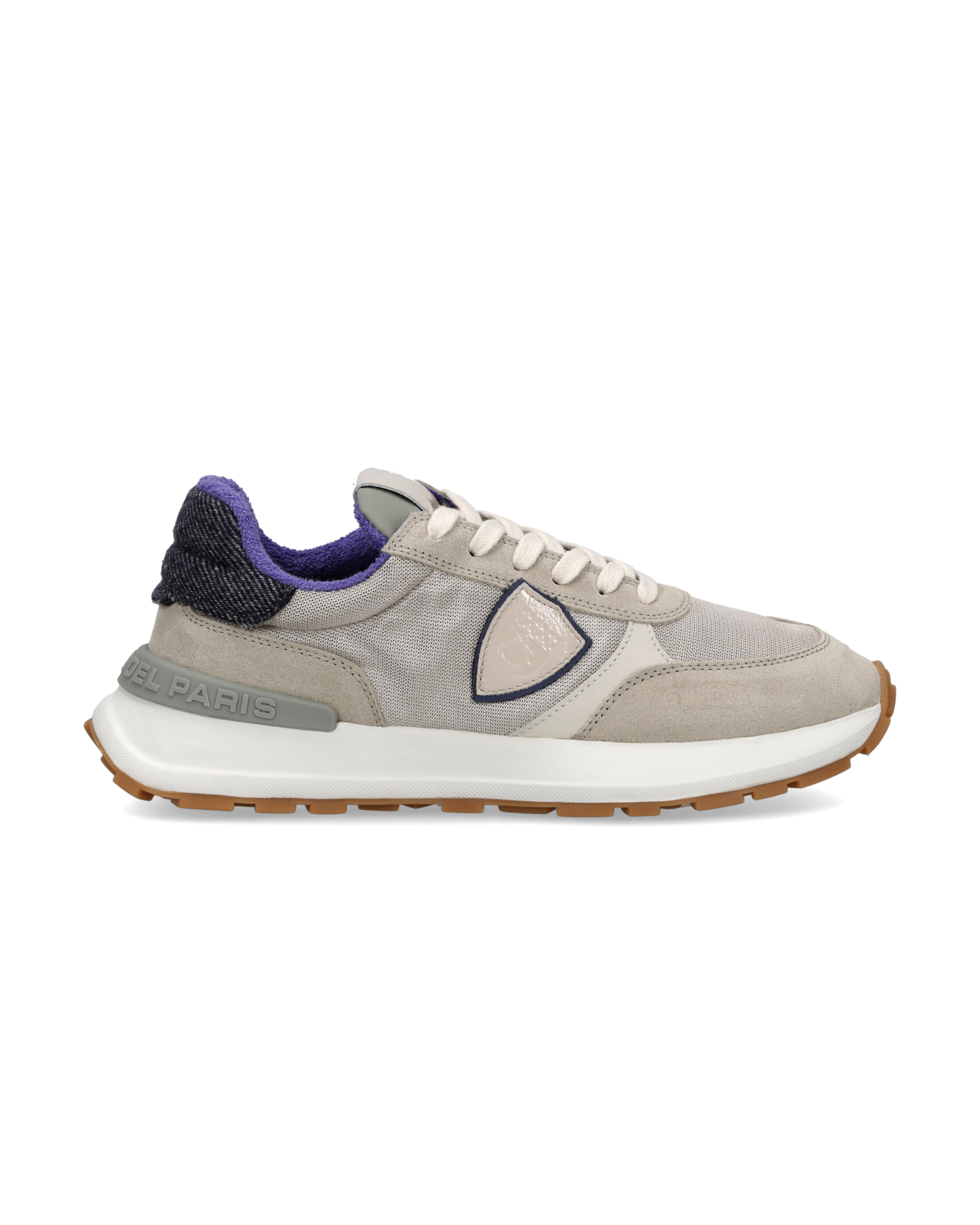 Sneakers Antibes Women, Beige Grey