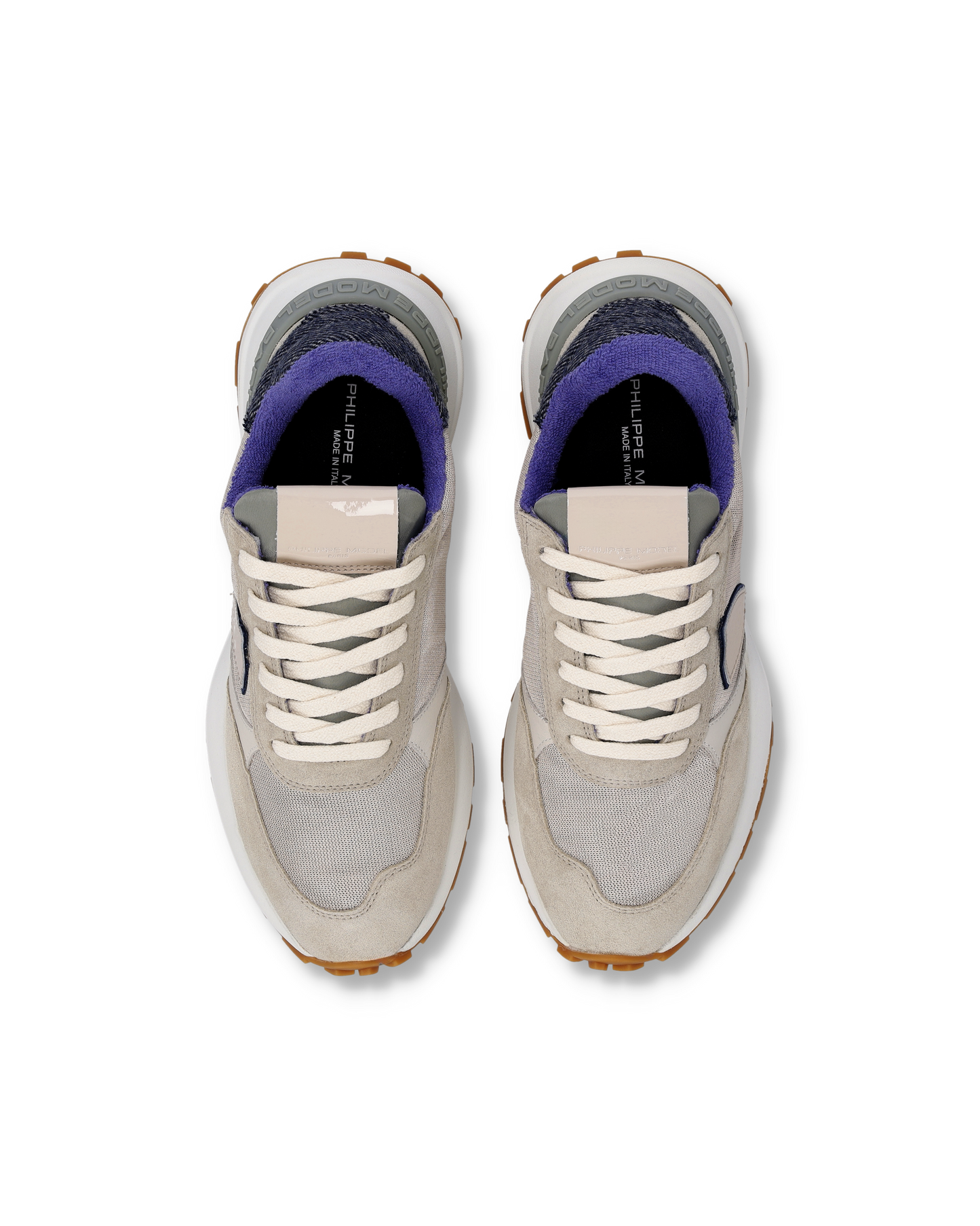 Sneakers Antibes Women, Beige Grey