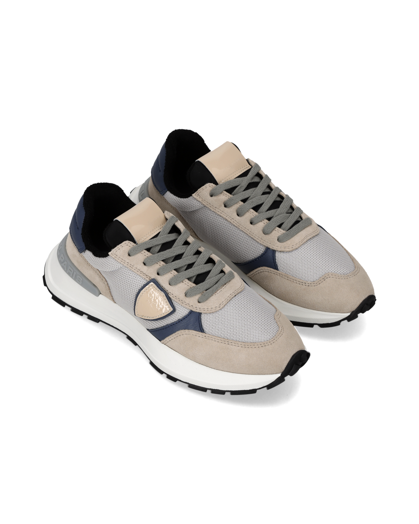 Sneakers Antibes Donna, Grigio Blu Beige