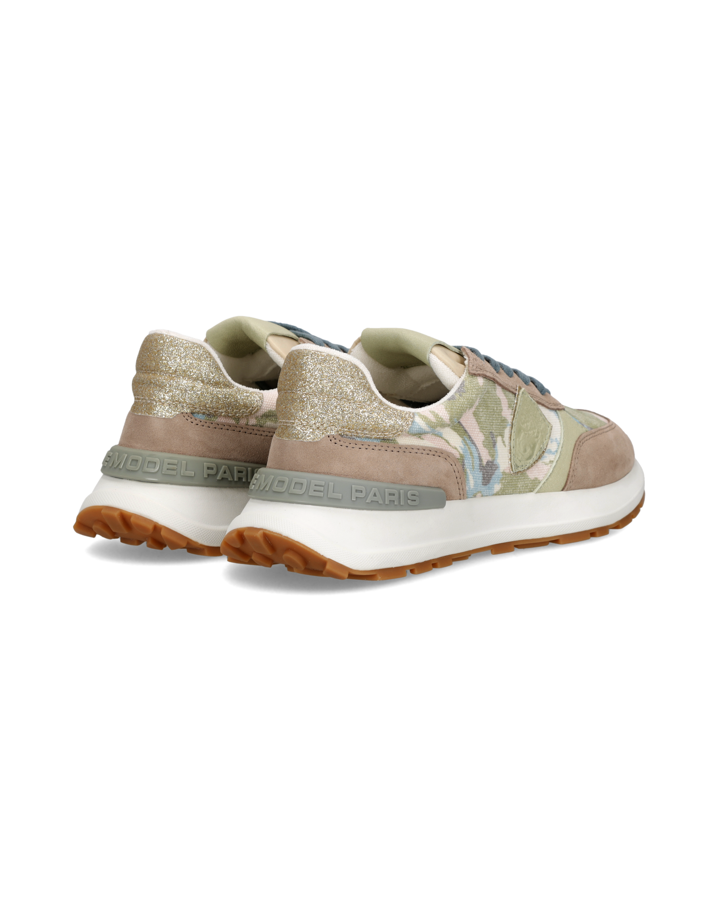 Zapatillas Antibes Para Mujer, Rosa Antiguo Verde