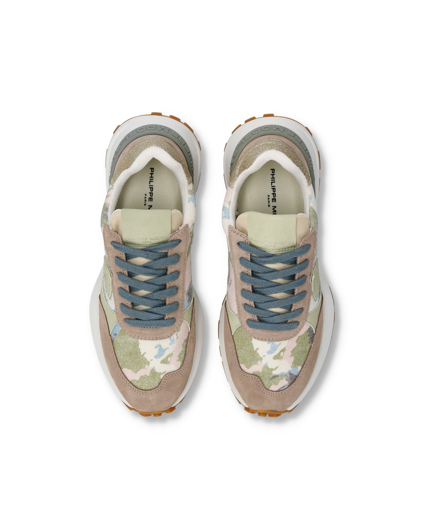 Zapatillas Antibes Para Mujer, Rosa Antiguo Verde