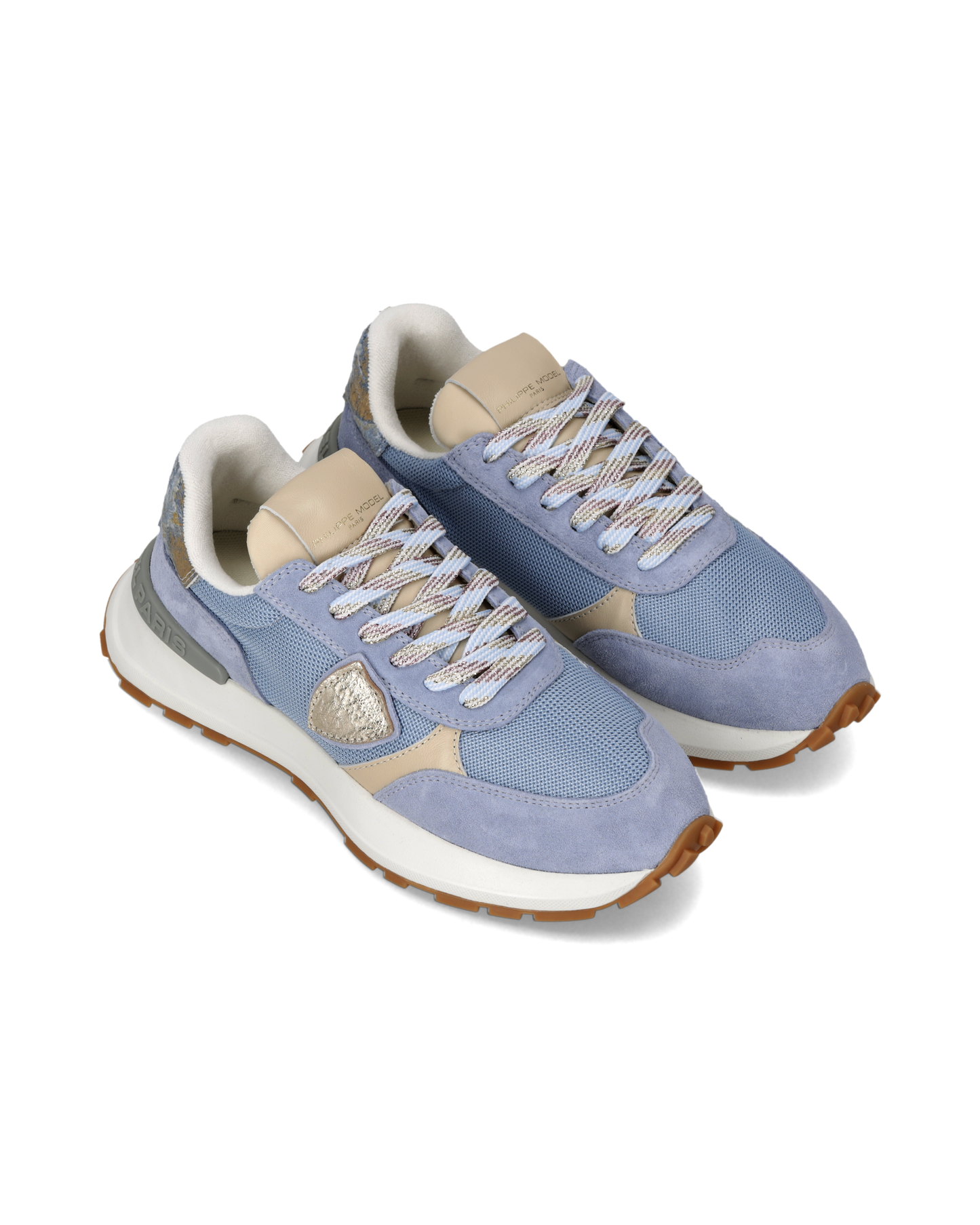 Baskets Antibes Femme, Bleu Aviation