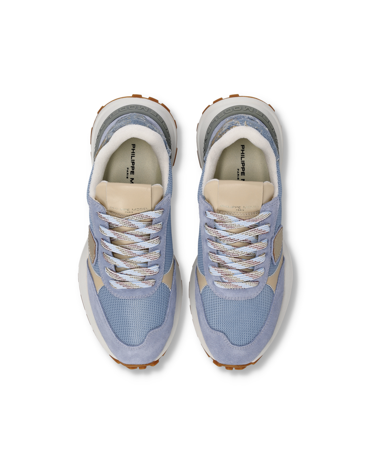 Baskets Antibes Femme, Bleu Aviation