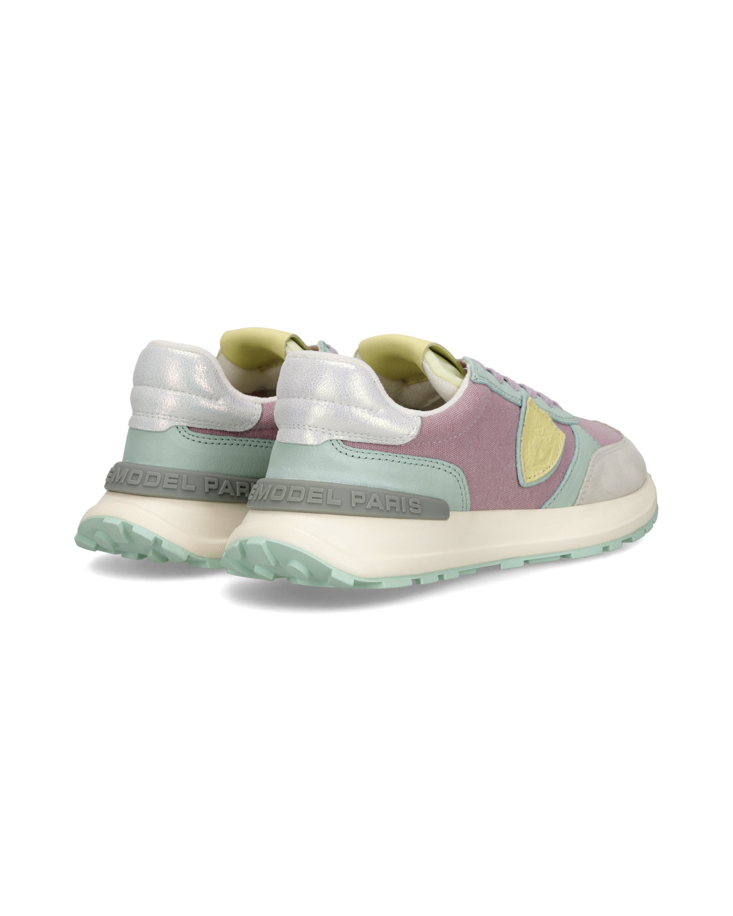 Sneakers Antibes Donna, Rosa Verde Acqua Grigio