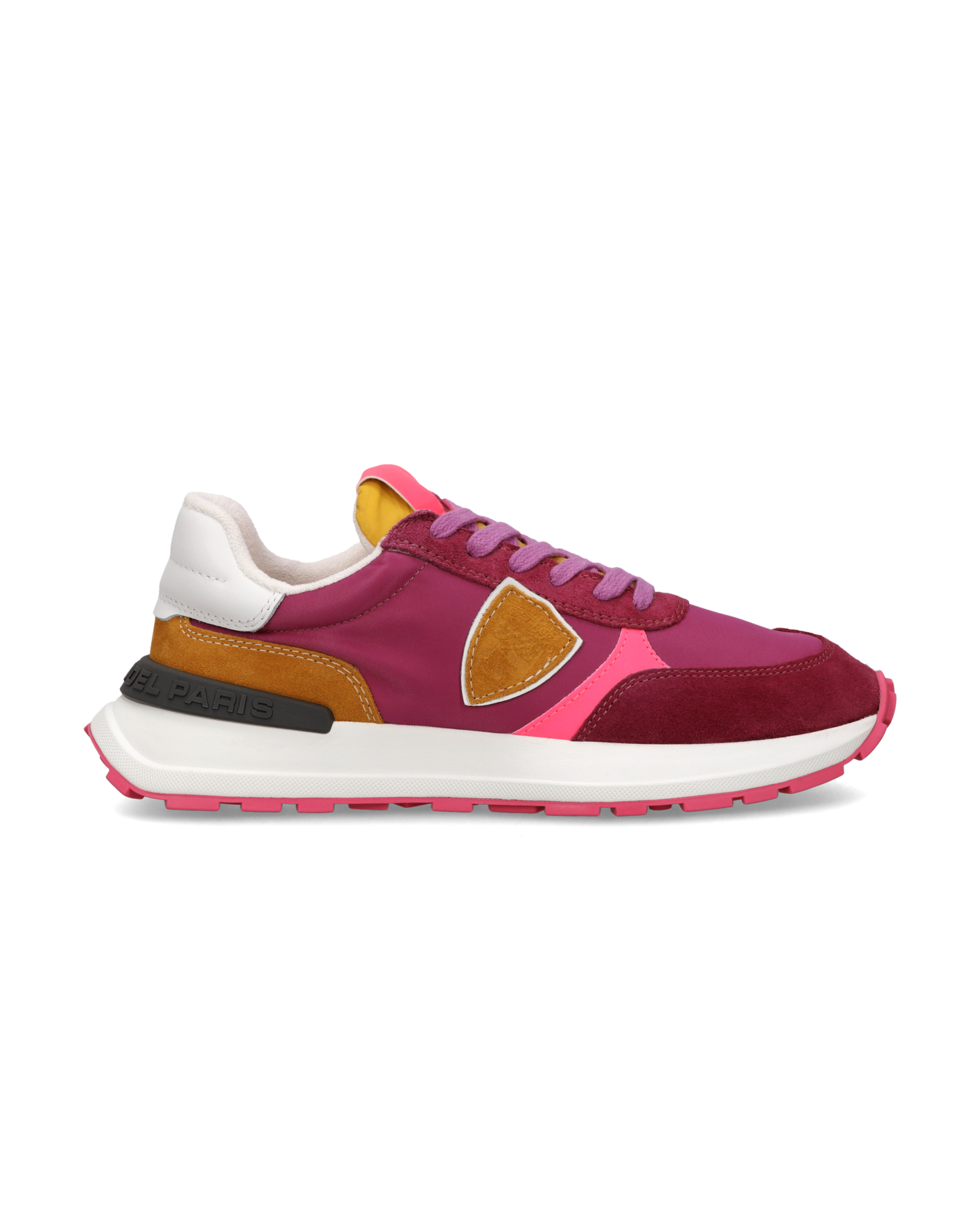 Sneakers Antibes Donna, Fuchsia Arancione