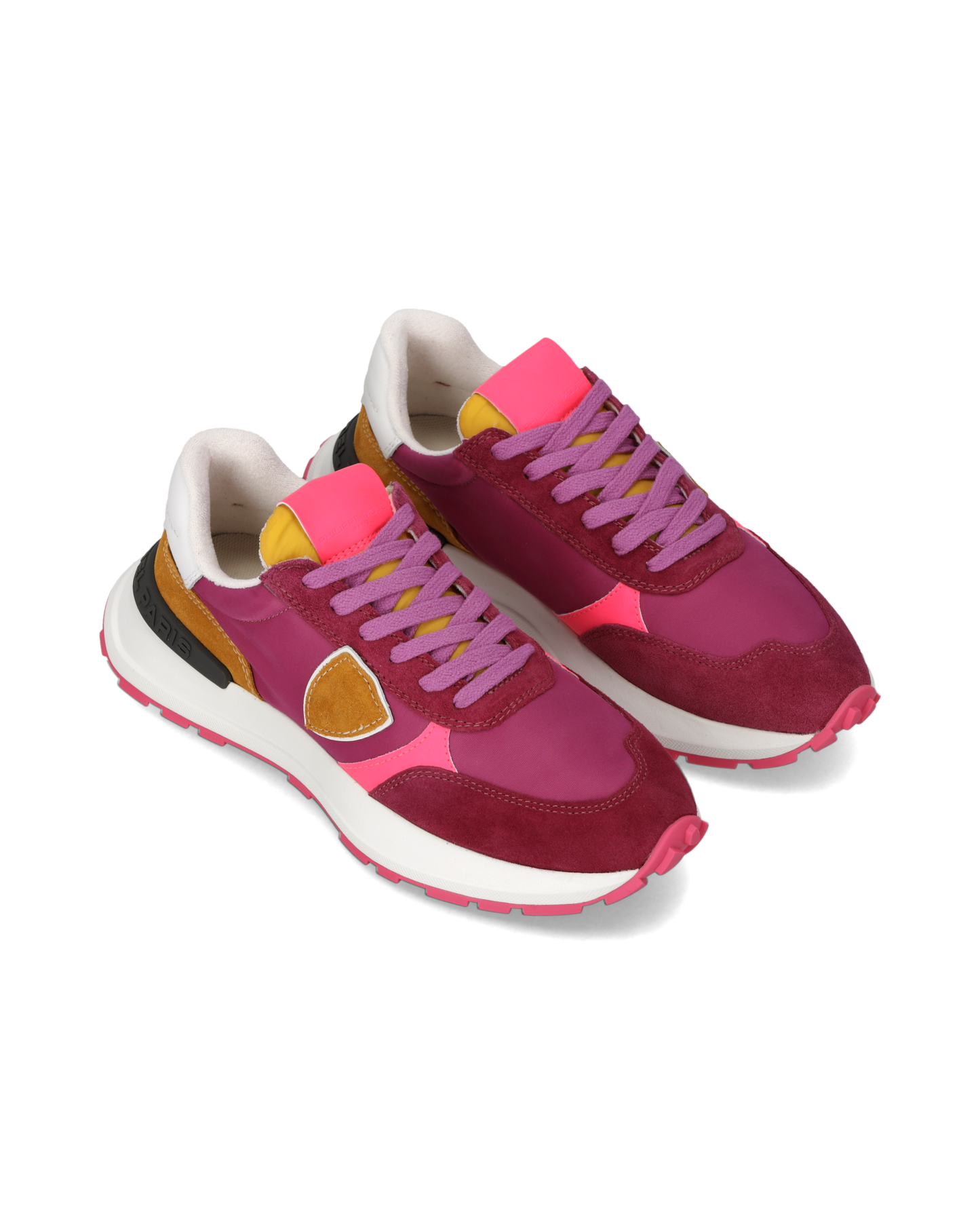 Sneakers Antibes Donna, Fuchsia Arancione