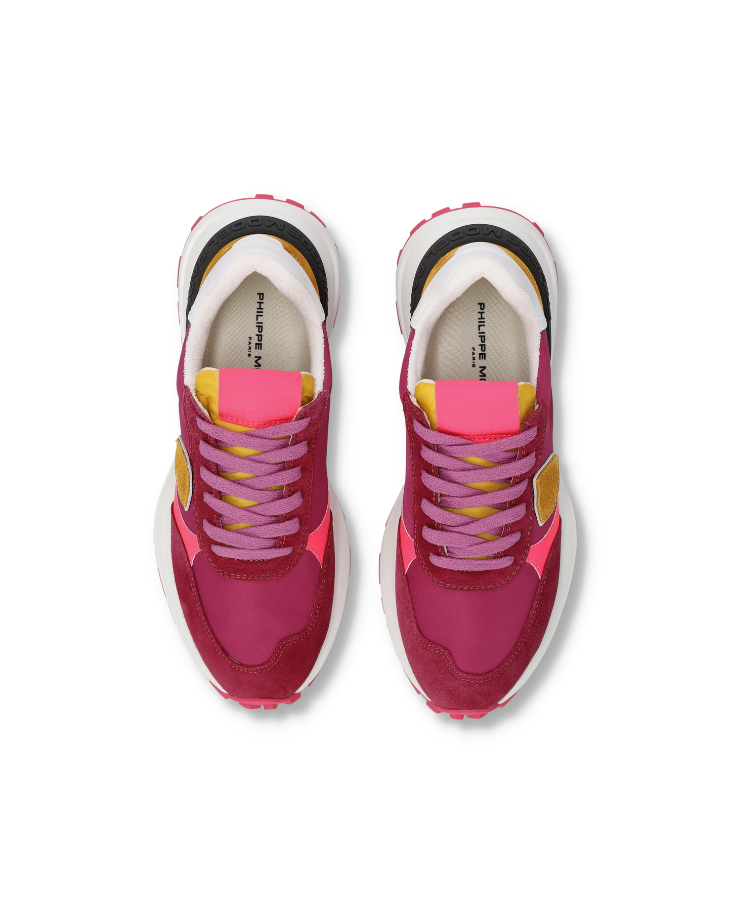 Sneakers Antibes Donna, Fuchsia Arancione