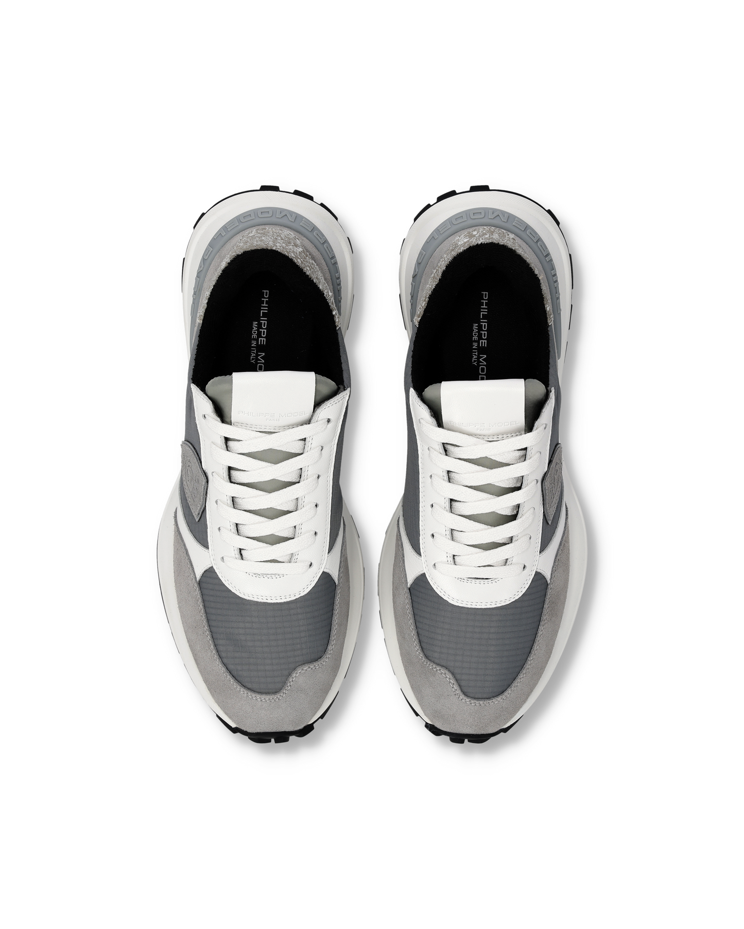 Sneakers Antibes Men, Grey White
