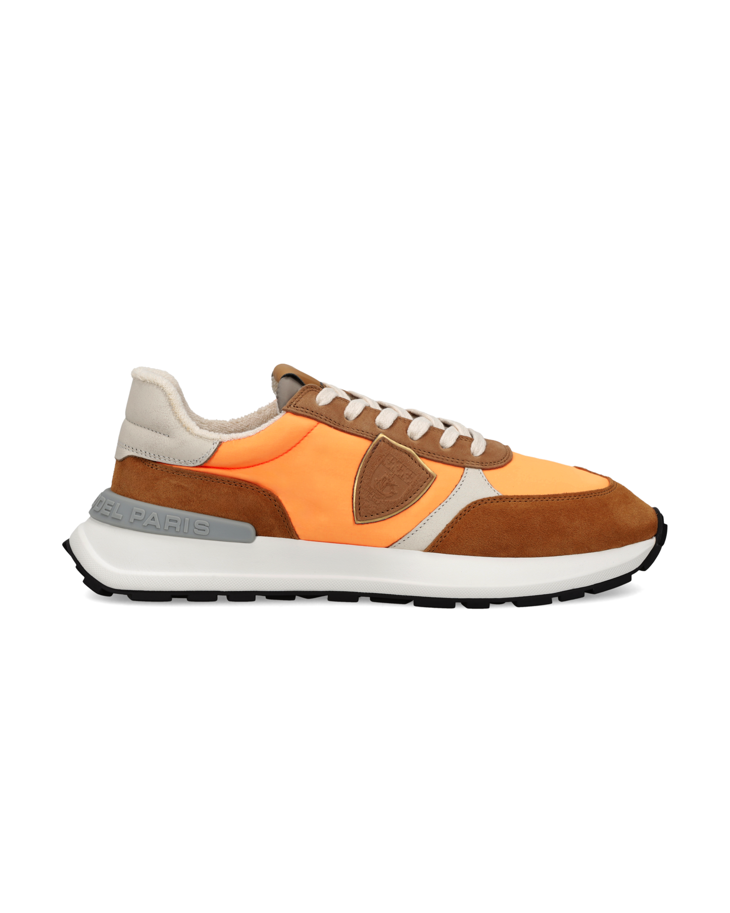 Sneakers Antibes Men, Brown Orange