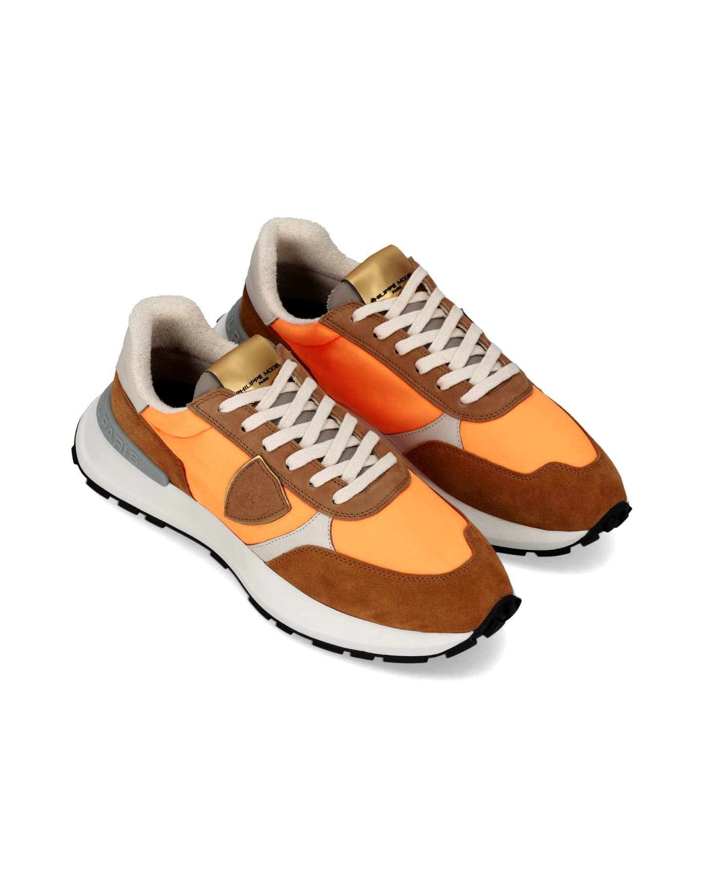 Sneakers Antibes Men, Brown Orange
