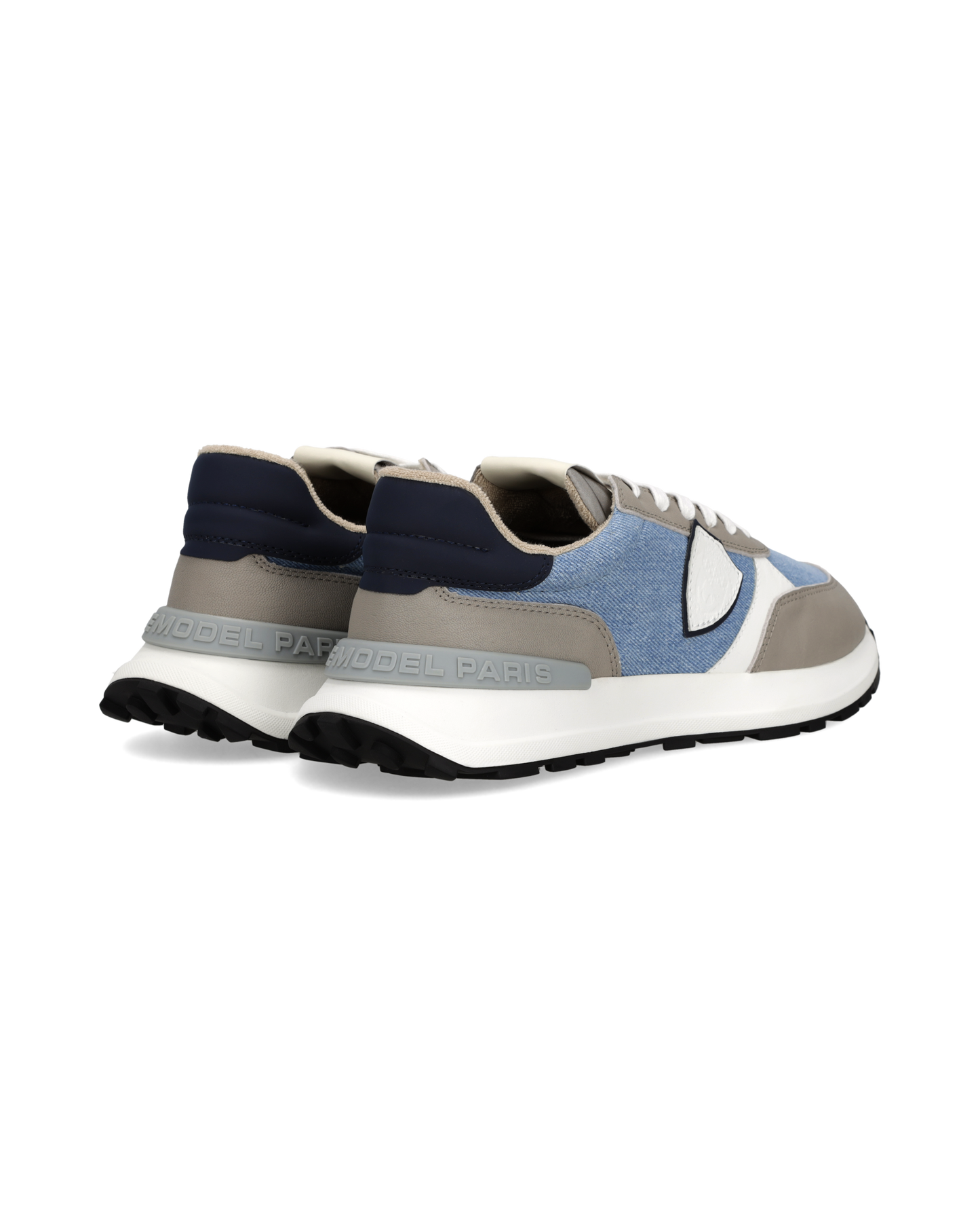 Sneakers Antibes Men, Light Blue Grey