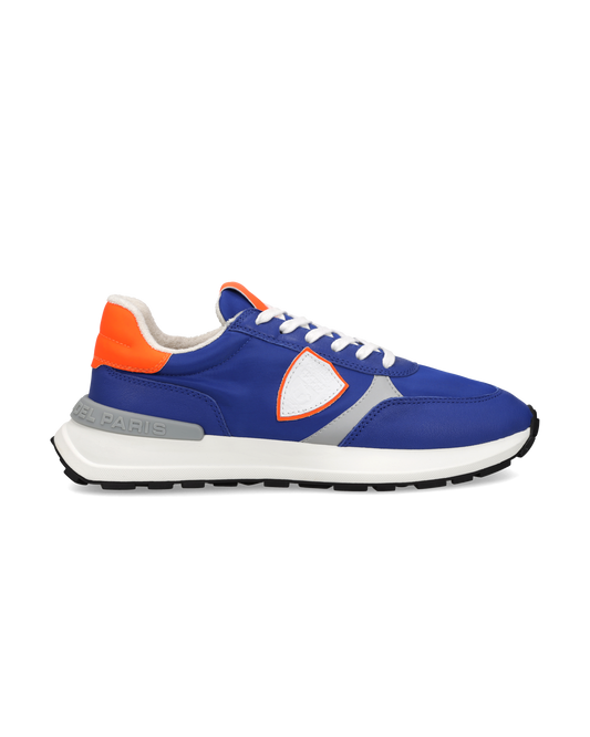 Sneakers Antibes Men, Blue Orange