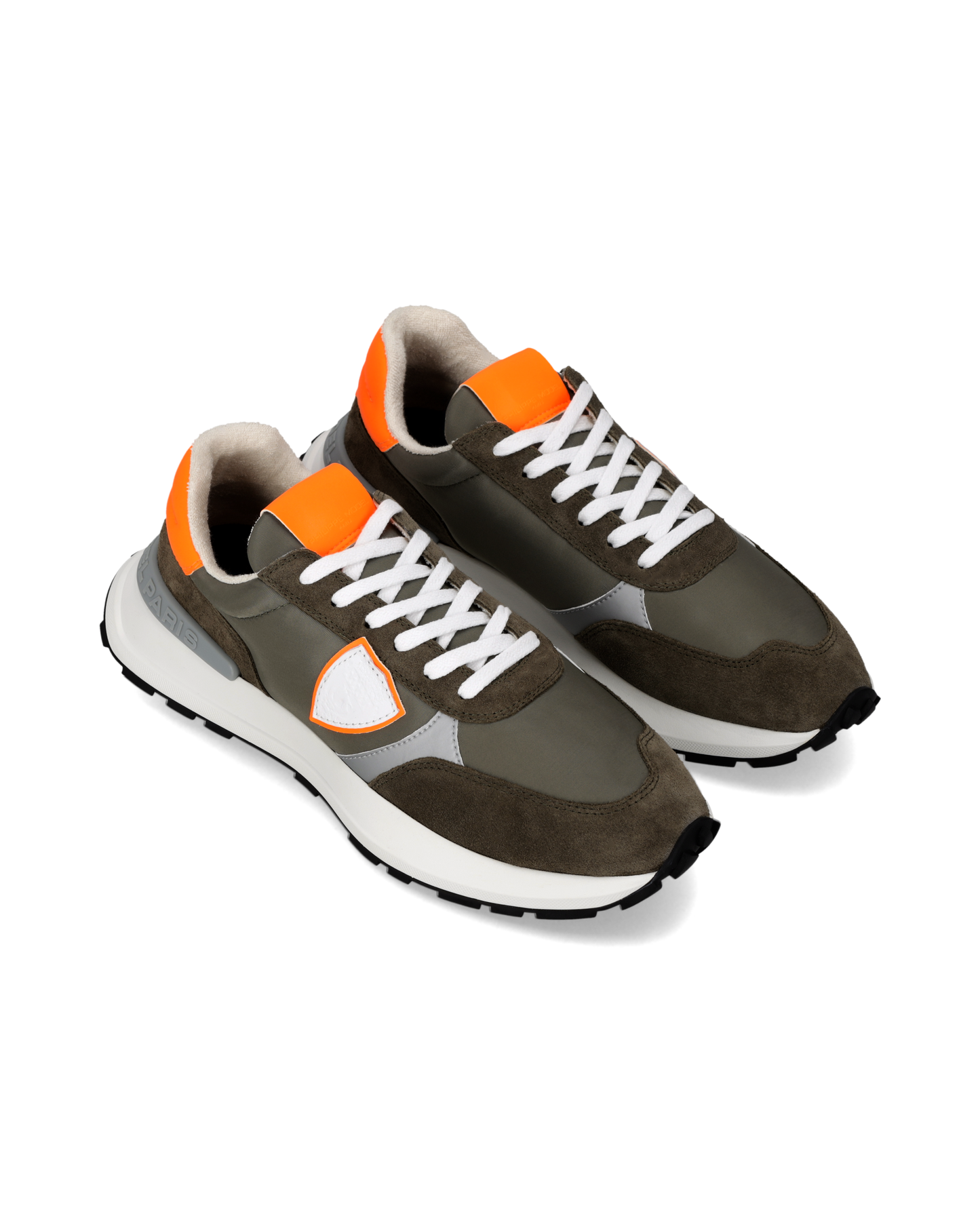 Sneakers Antibes Men, Anthracite Grey Military Green