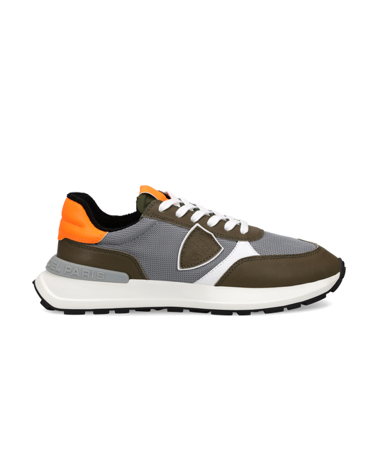Sneakers Antibes Men, Grey Military Green