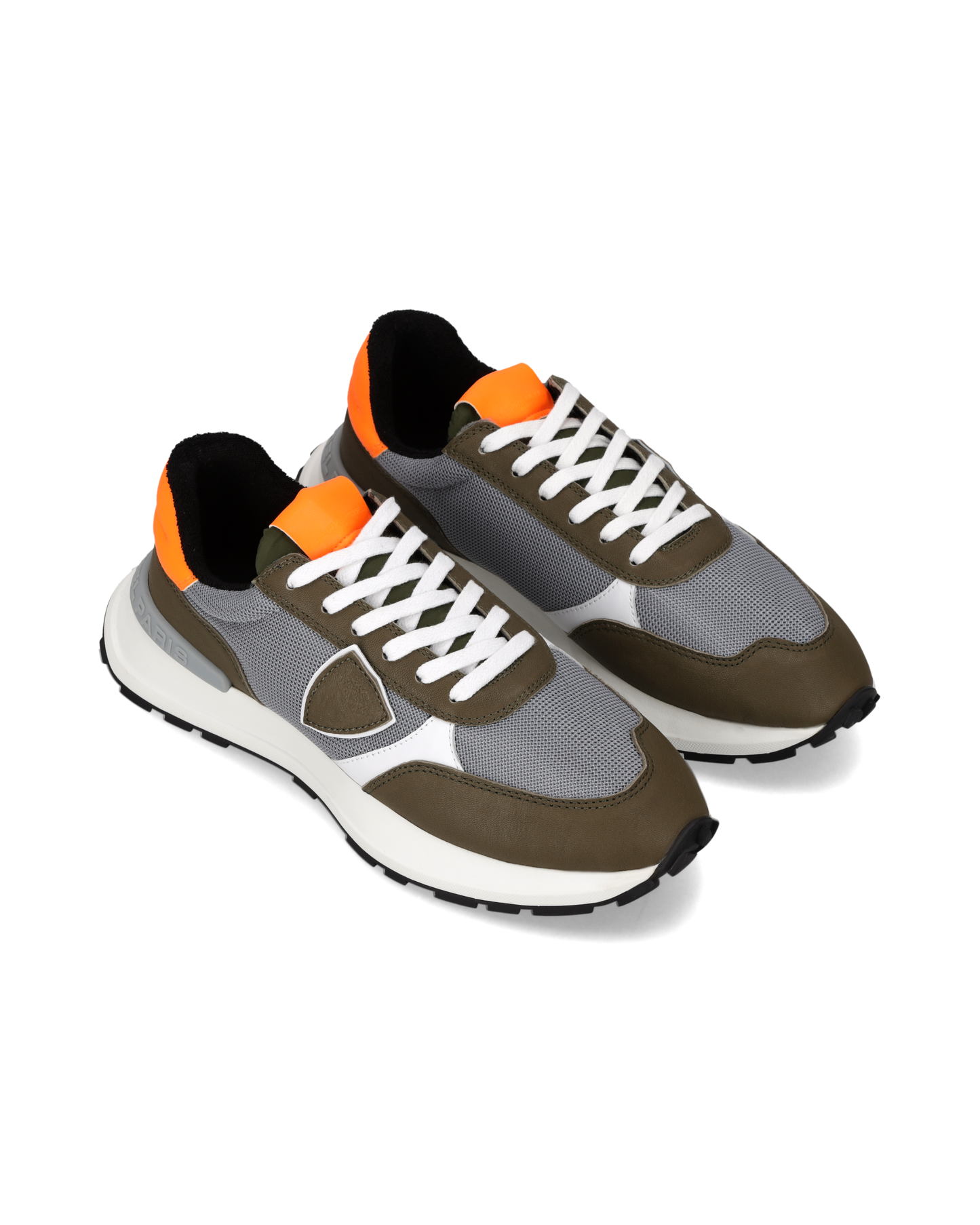 Sneakers Antibes Men, Grey Military Green