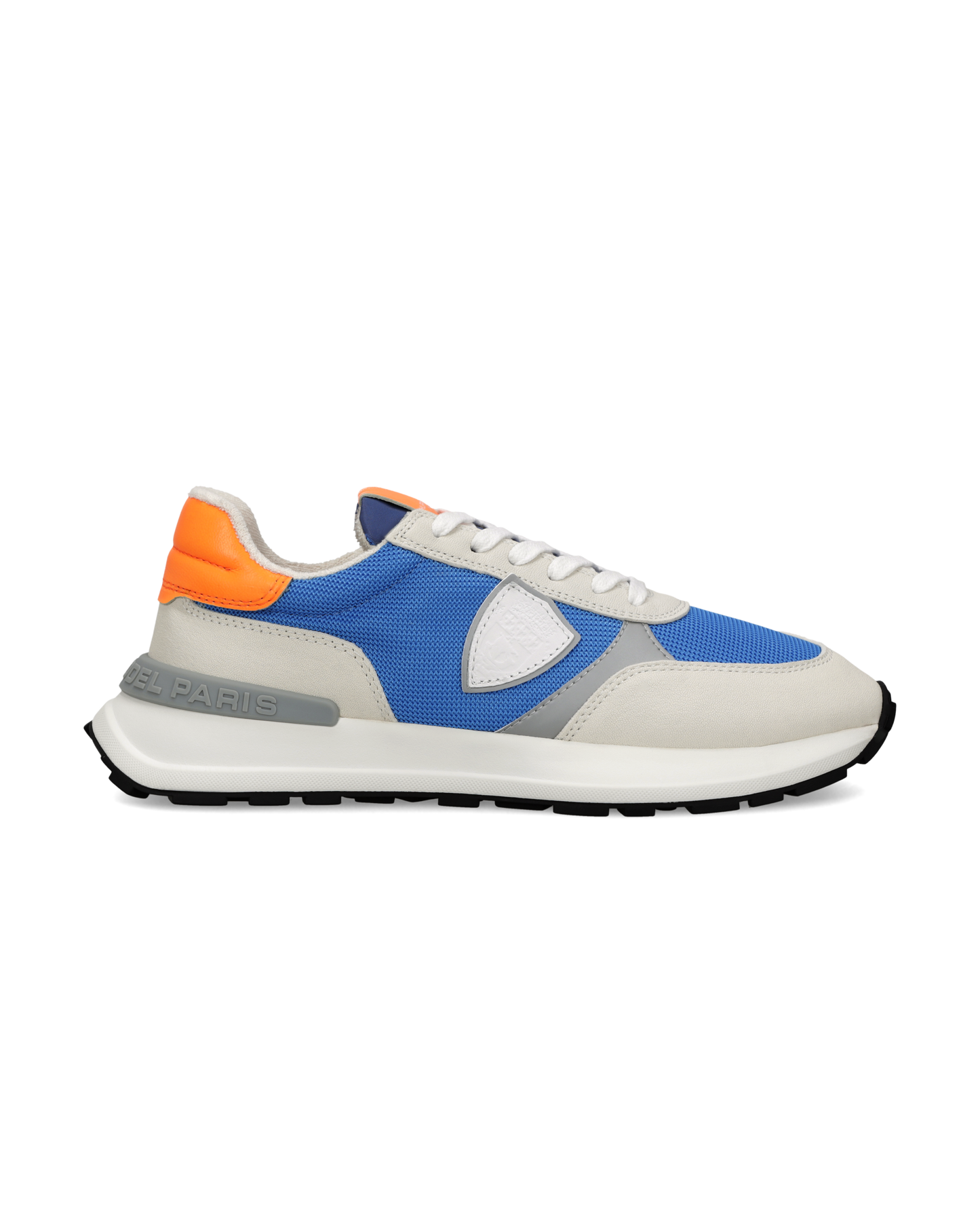Sneakers Antibes Men, Blue Grey Orange