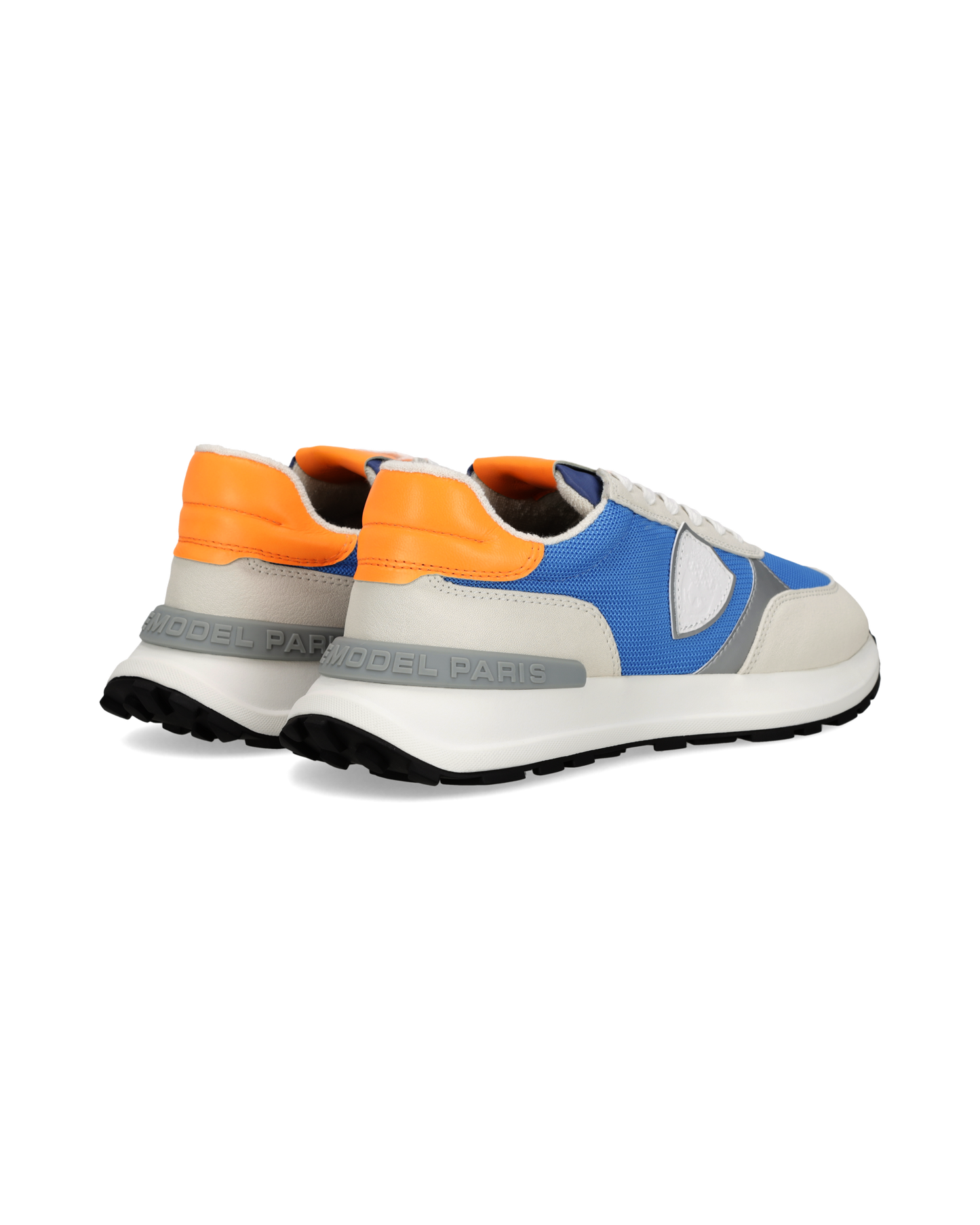 Sneakers Antibes Men, Blue Grey Orange
