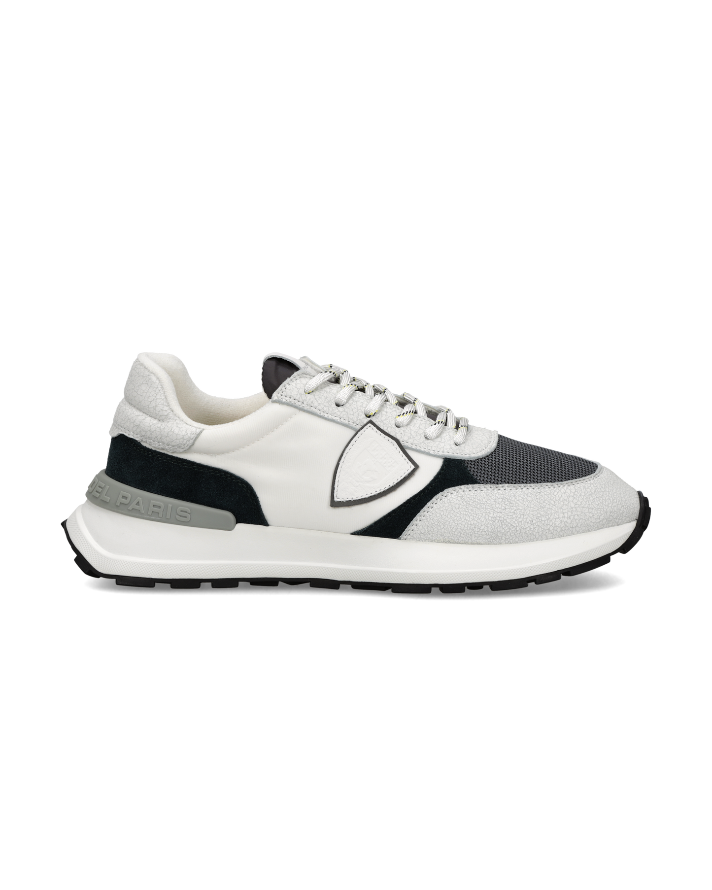 Sneakers Antibes Uomo, Bianco Nero