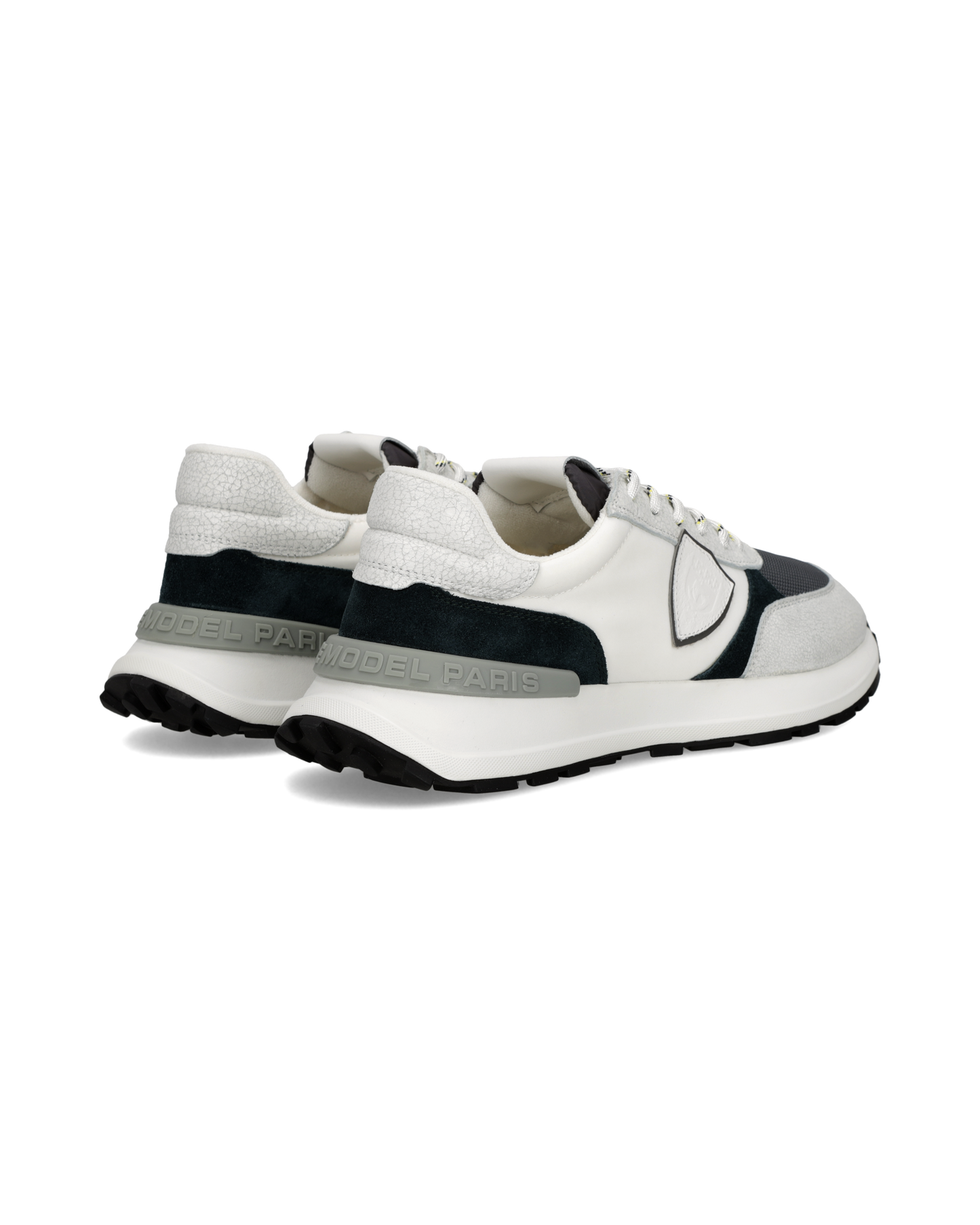 Sneakers Antibes Uomo, Bianco Nero