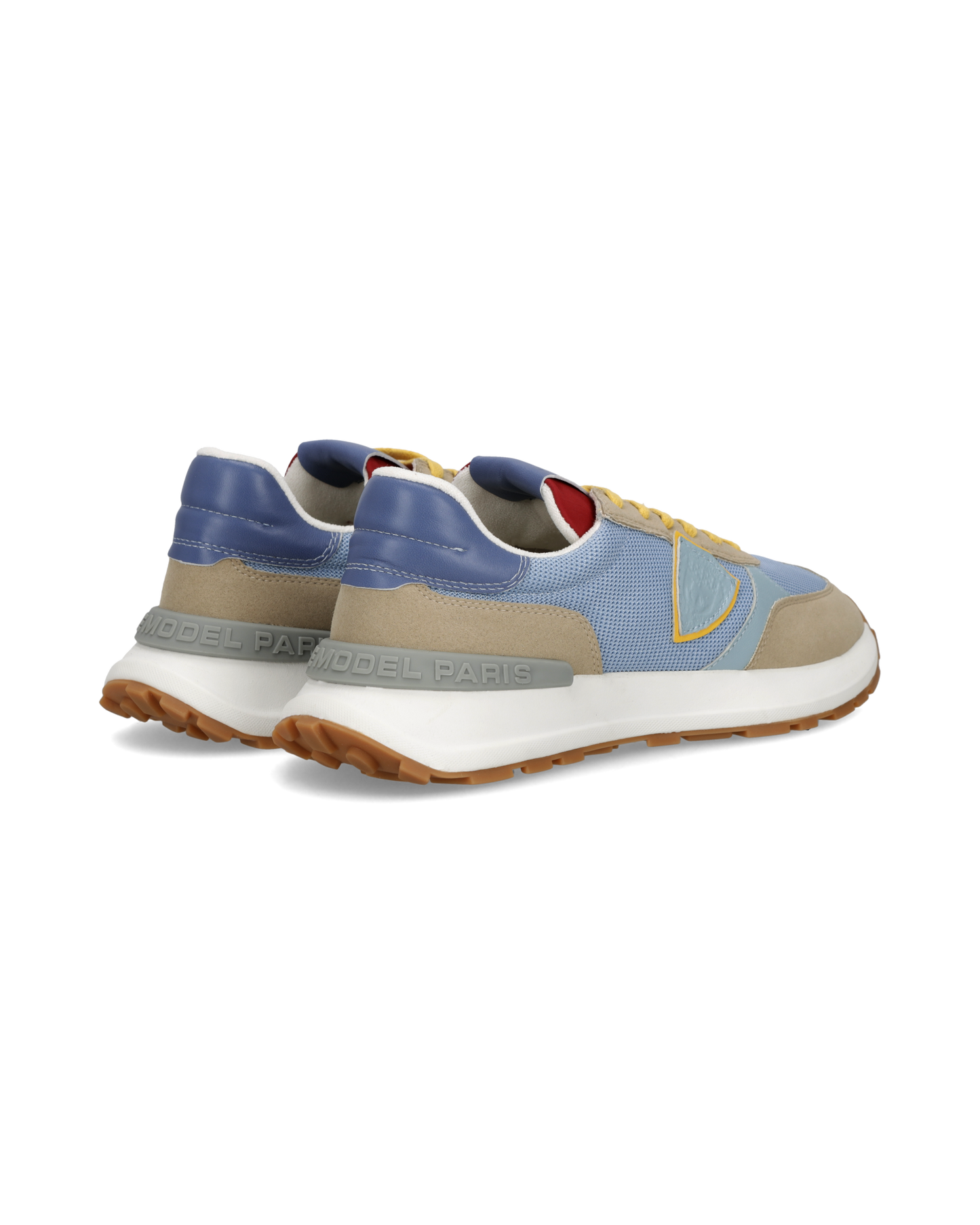 Zapatillas Antibes Para Hombre, Azul Aviación Gris Topo y Azul