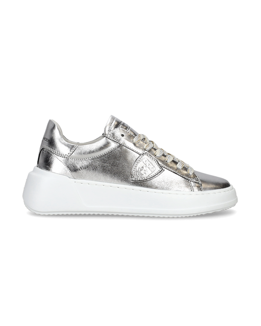 Sneaker bassa Tres Temple donna - argento