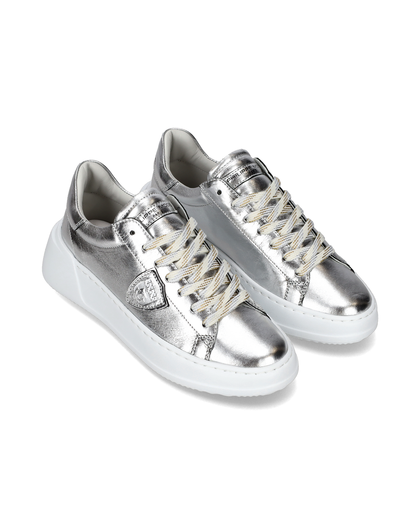 Sneaker bassa Tres Temple donna - argento