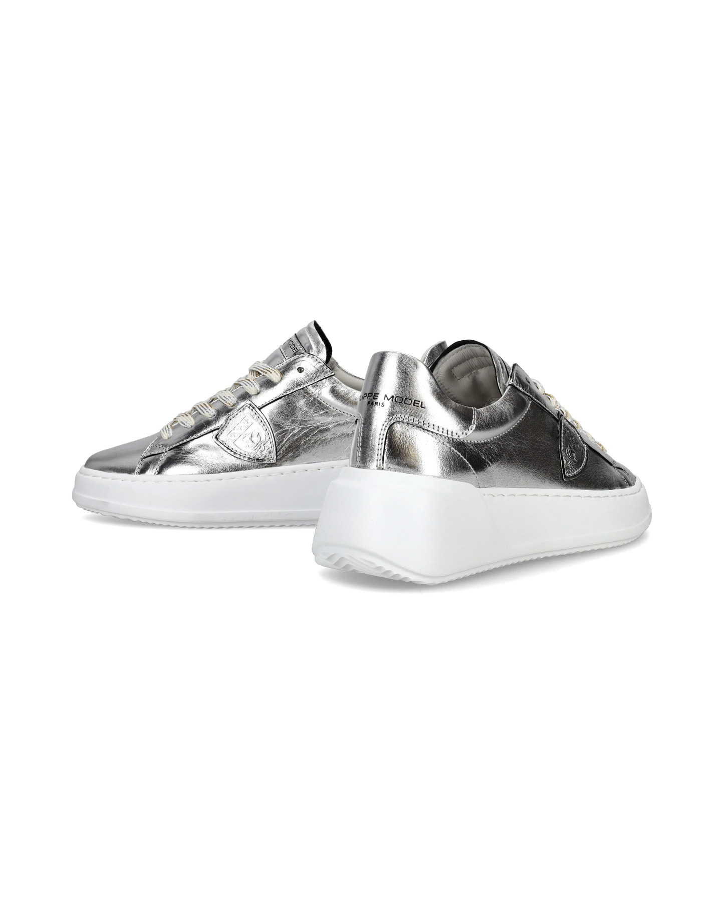 Sneaker bassa Tres Temple donna - argento