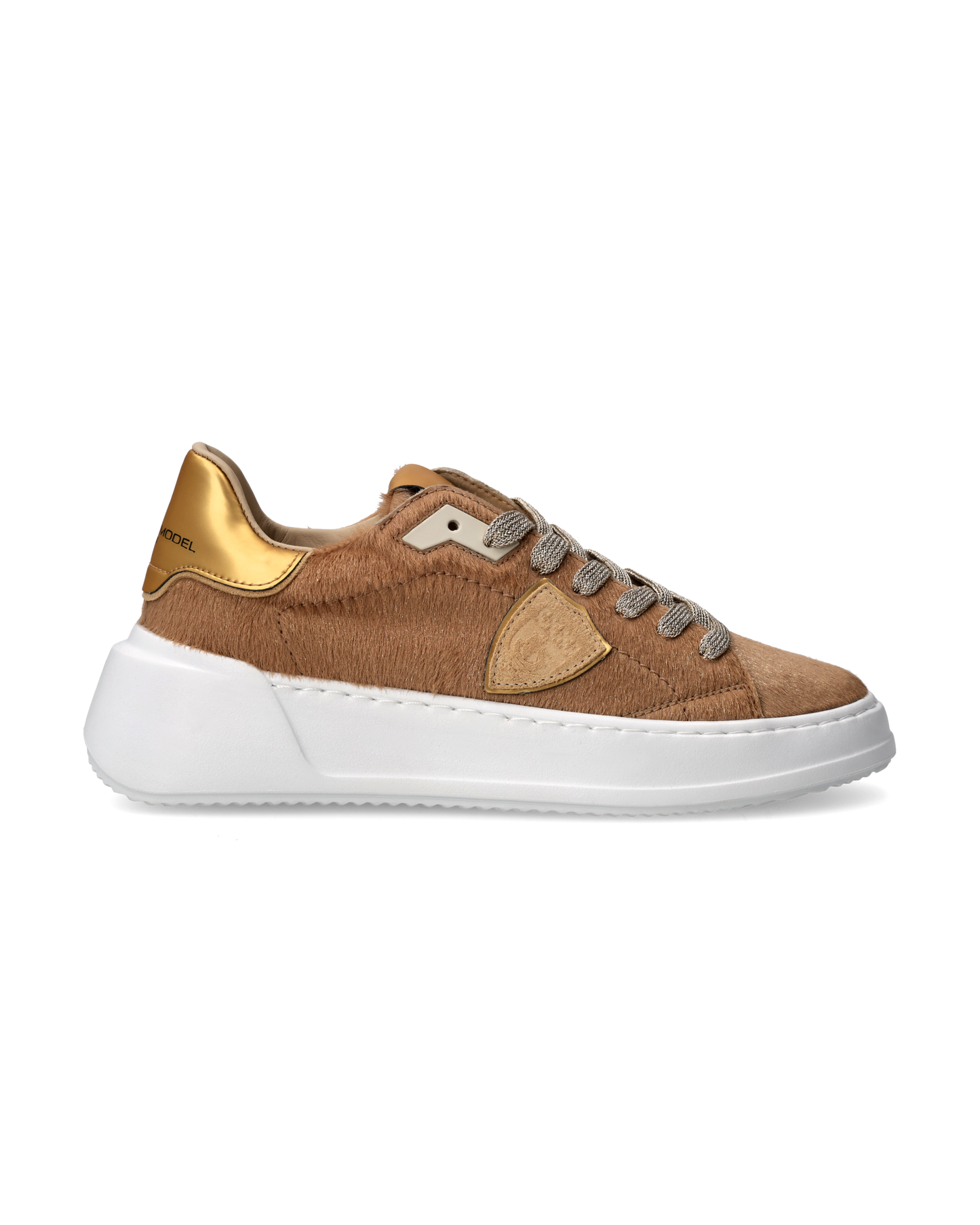 Sneakers Tres Temple Tennis Women, Gold